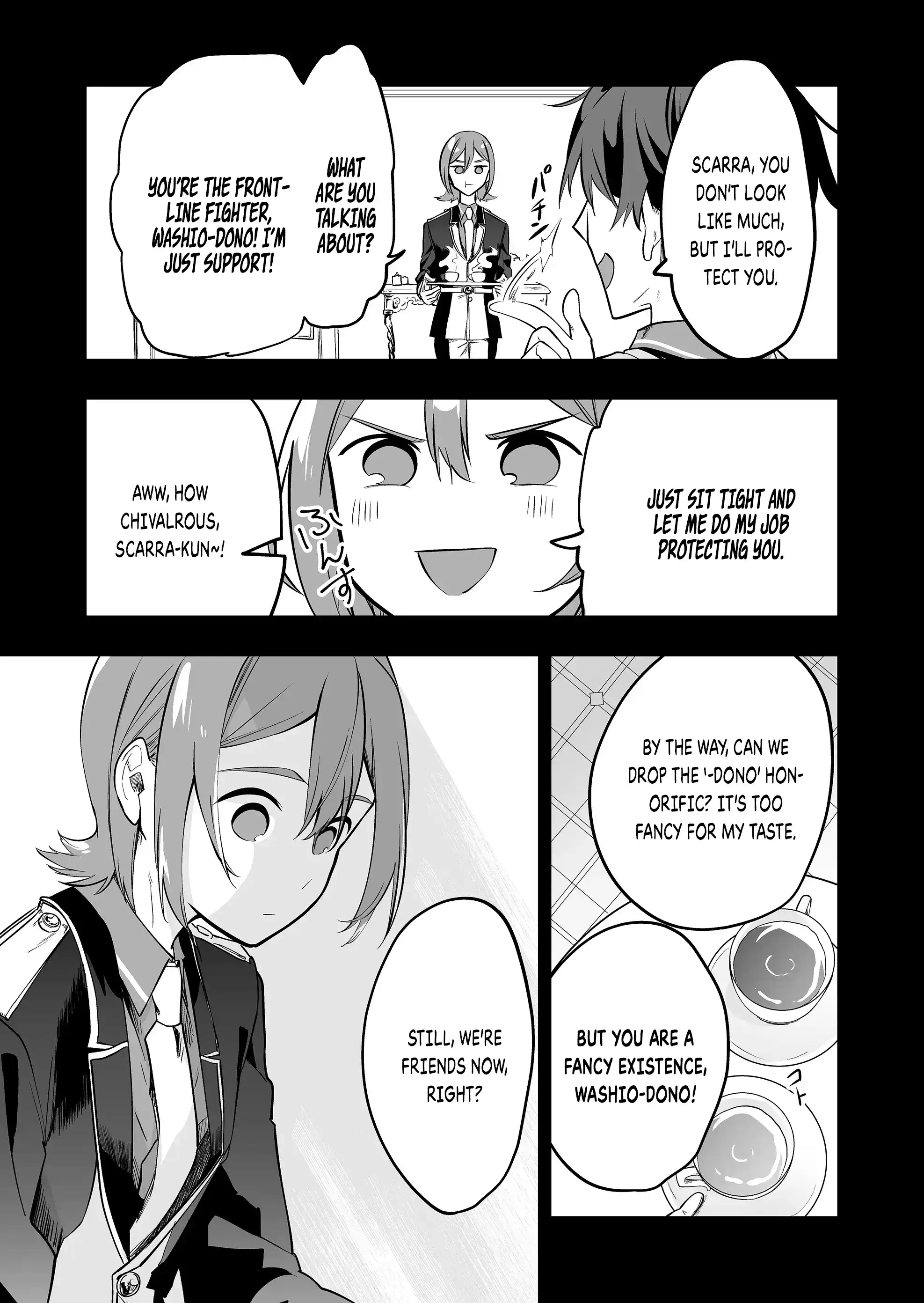 Halaman dari "Ano Toki Tasukete Itadaita Monster Musume desu." Isekai Ossan Kyoushi Totsuzen no Moteki ni Konwaku suru Chapter 30