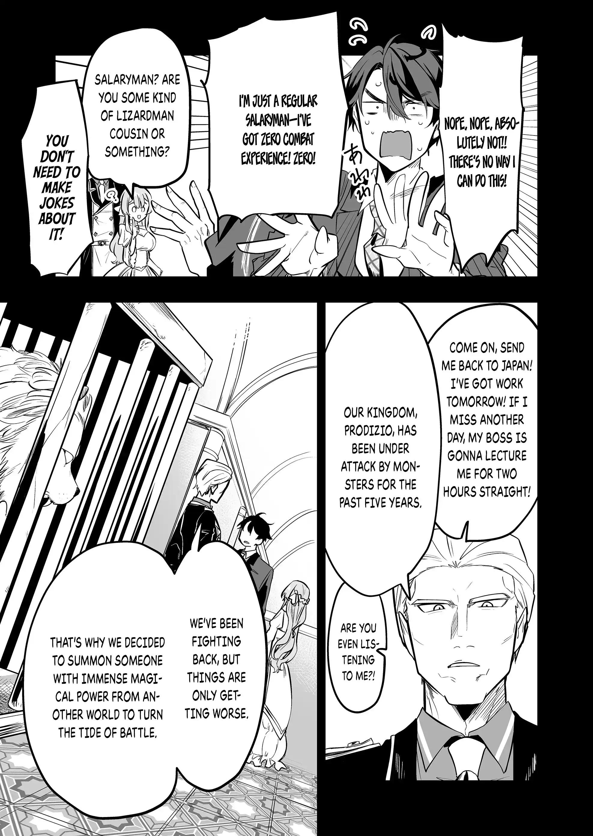 Halaman dari "Ano Toki Tasukete Itadaita Monster Musume desu." Isekai Ossan Kyoushi Totsuzen no Moteki ni Konwaku suru Chapter 30