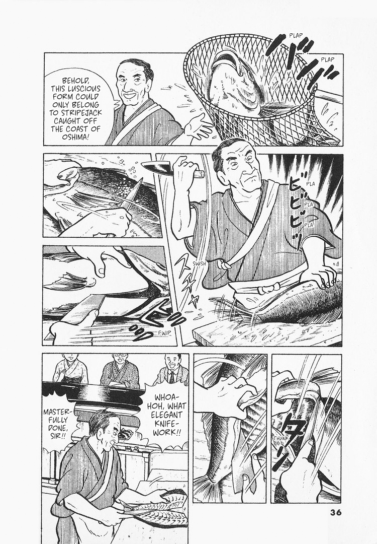 Halaman dari Oishinbo Chapter 11