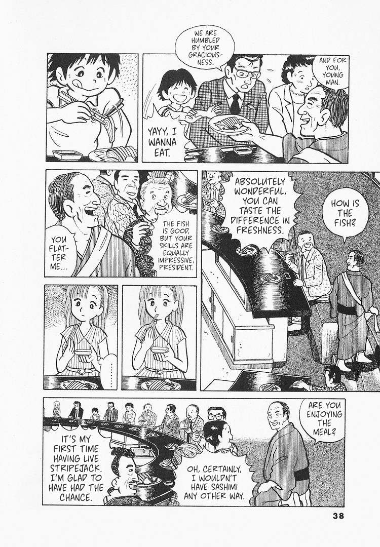 Halaman dari Oishinbo Chapter 11