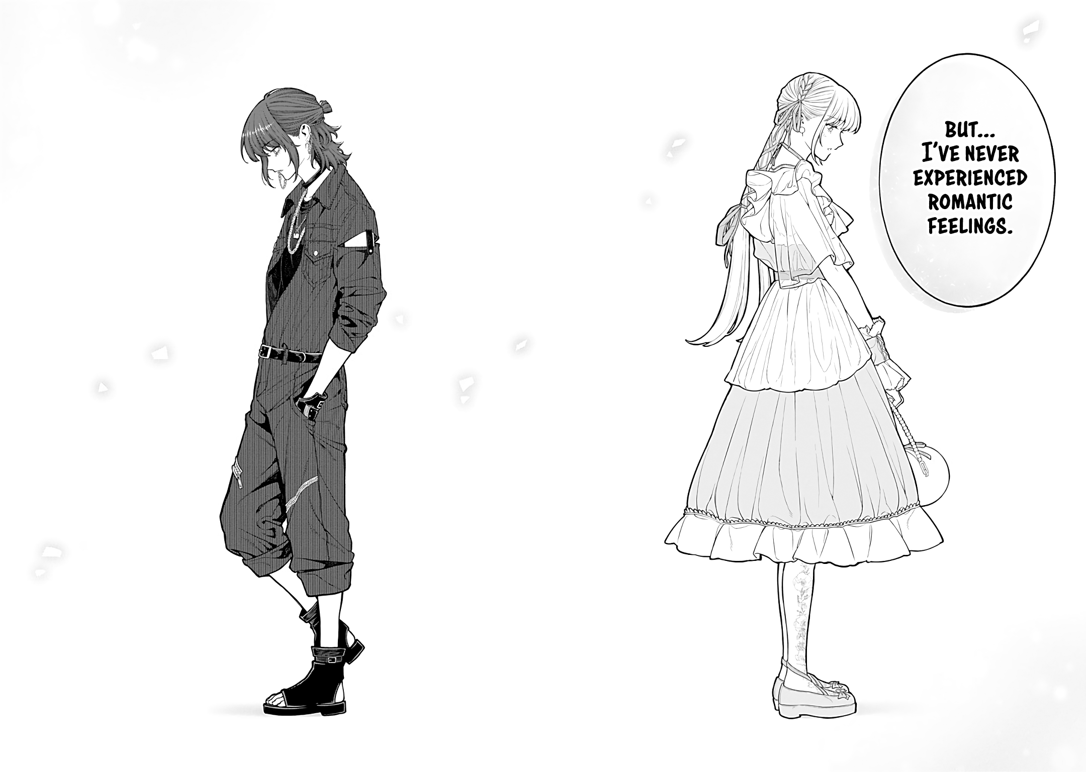 Halaman dari Kaisha to Shiseikatsu: On to Off Chapter 21