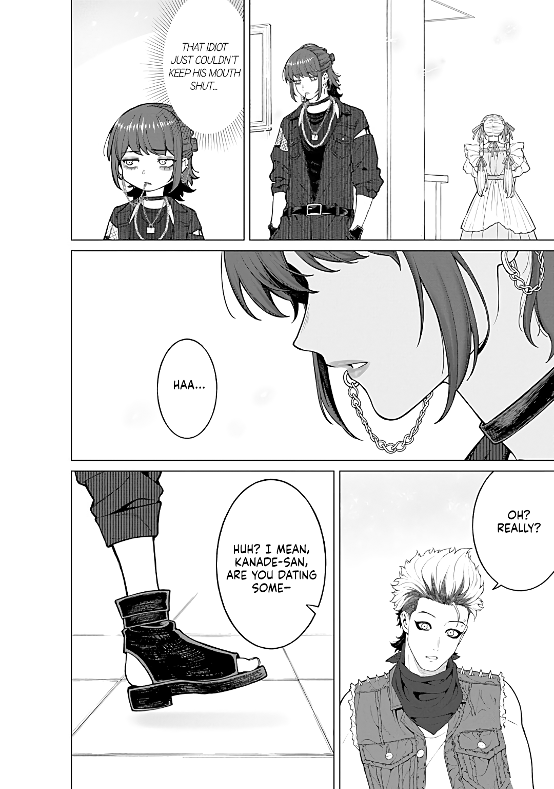 Halaman dari Kaisha to Shiseikatsu: On to Off Chapter 21