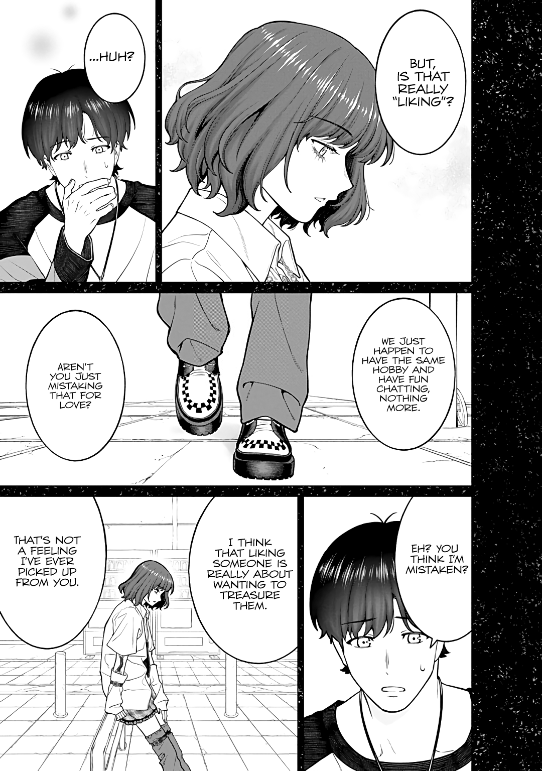 Halaman dari Kaisha to Shiseikatsu: On to Off Chapter 21