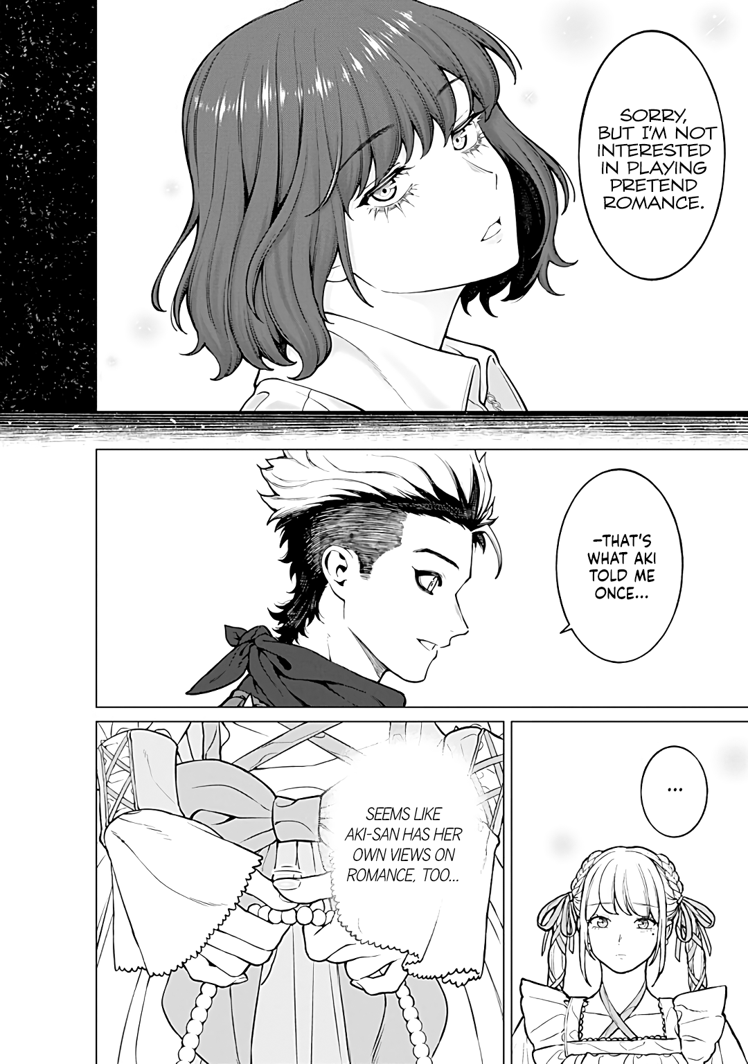 Halaman dari Kaisha to Shiseikatsu: On to Off Chapter 21