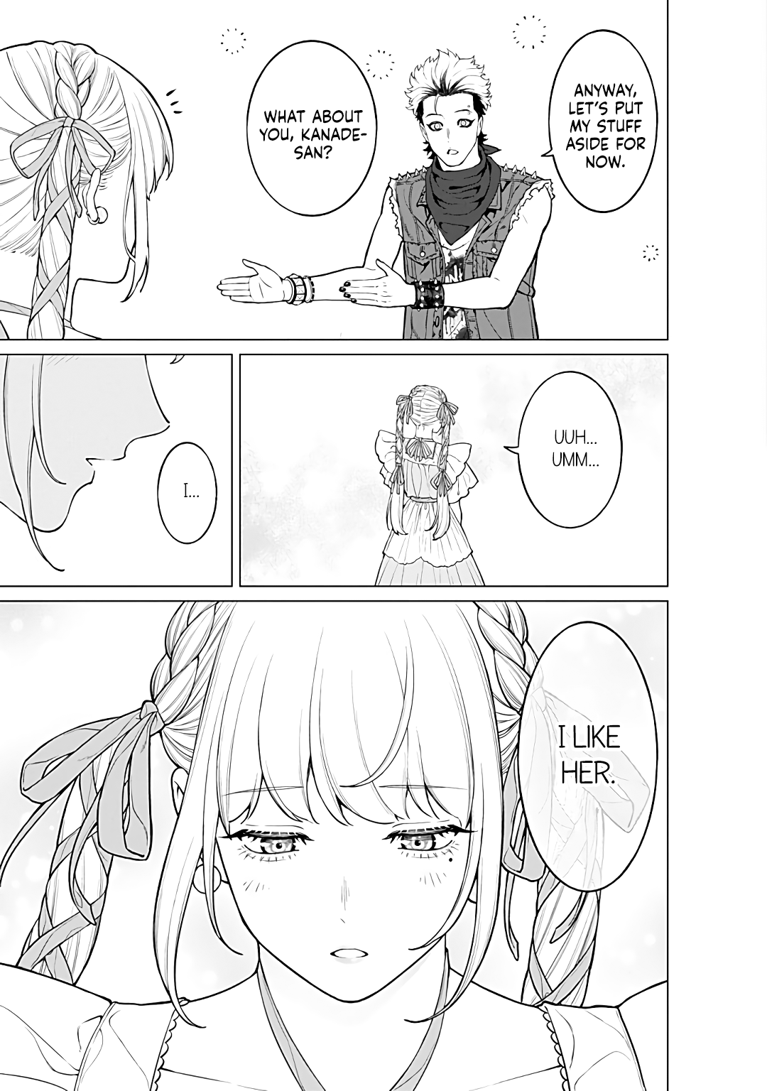 Halaman dari Kaisha to Shiseikatsu: On to Off Chapter 21