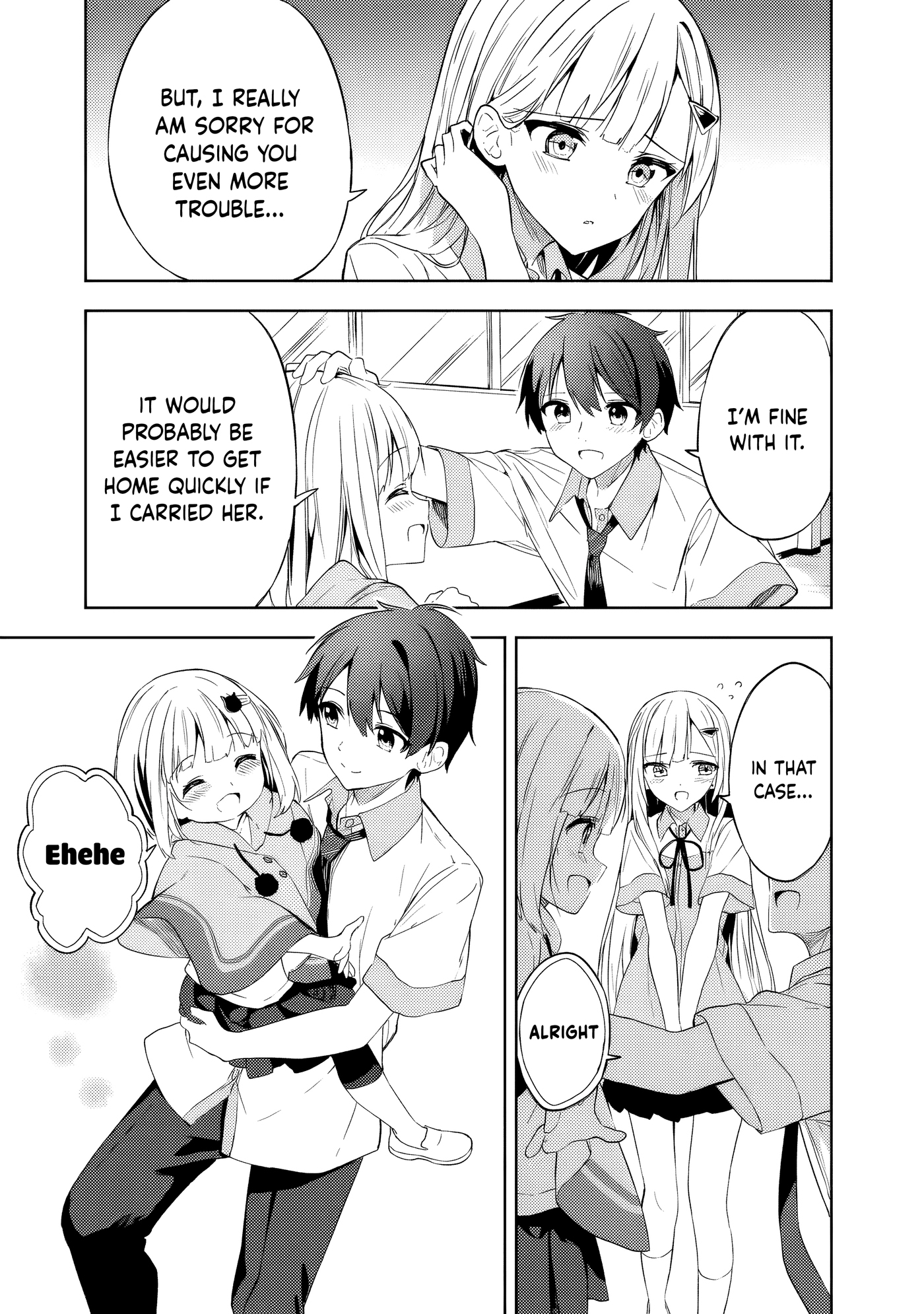 Halaman dari Maigo ni Natteita Youjo wo Tasuketara, Otonari ni Sumu Bishoujo Ryuugakusei ga Ie ni Asobi ni Kuru You ni Natta Ken ni Tsuite Chapter 2