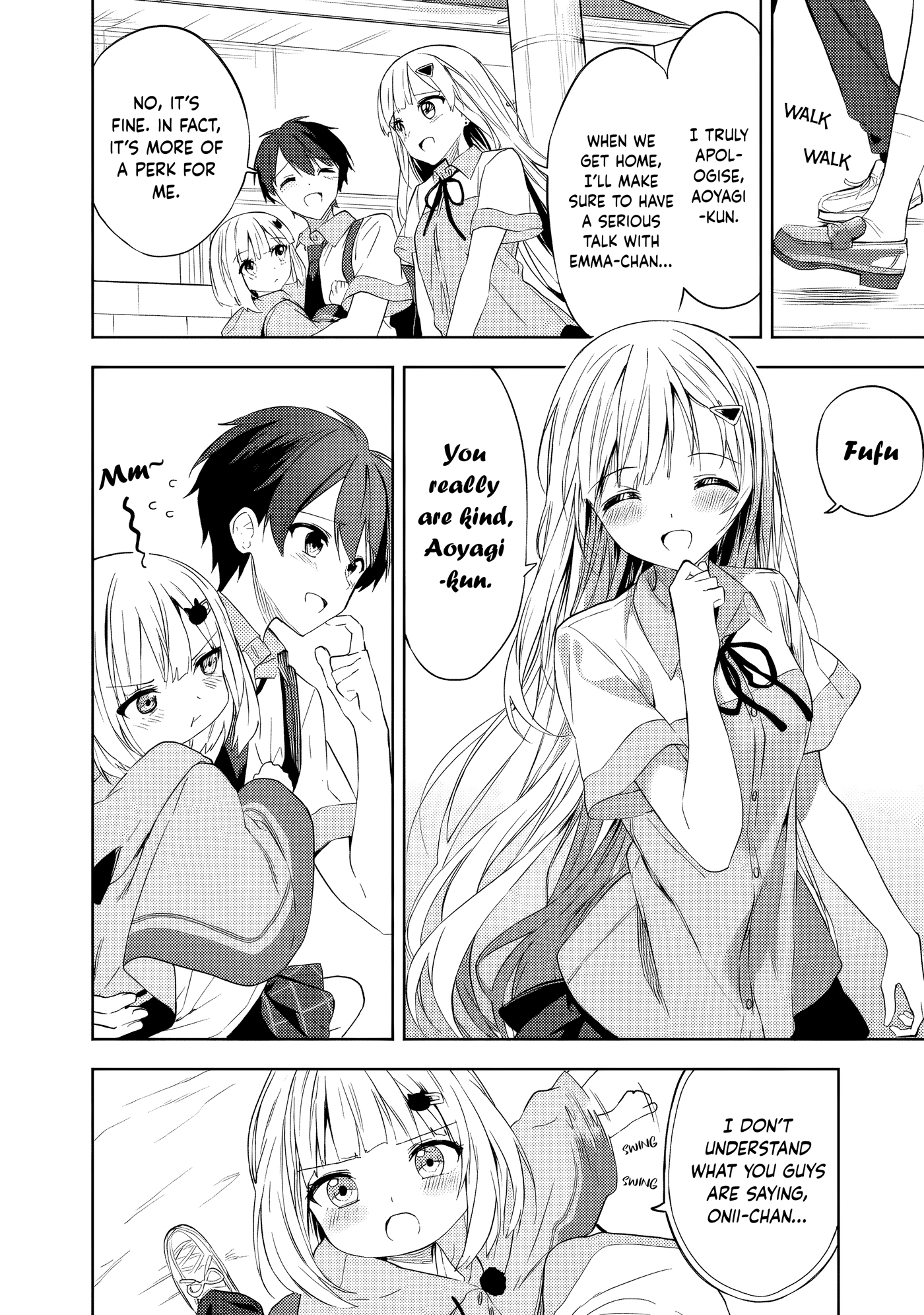 Halaman dari Maigo ni Natteita Youjo wo Tasuketara, Otonari ni Sumu Bishoujo Ryuugakusei ga Ie ni Asobi ni Kuru You ni Natta Ken ni Tsuite Chapter 2