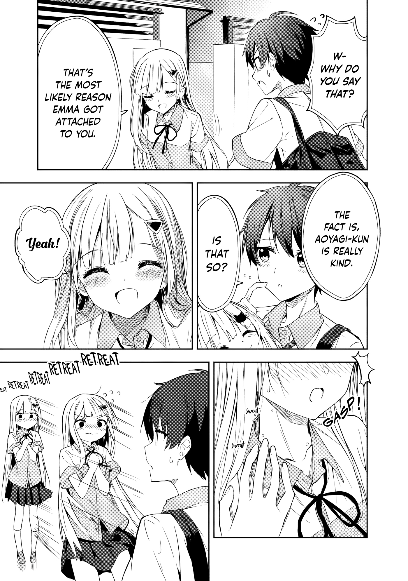 Halaman dari Maigo ni Natteita Youjo wo Tasuketara, Otonari ni Sumu Bishoujo Ryuugakusei ga Ie ni Asobi ni Kuru You ni Natta Ken ni Tsuite Chapter 2