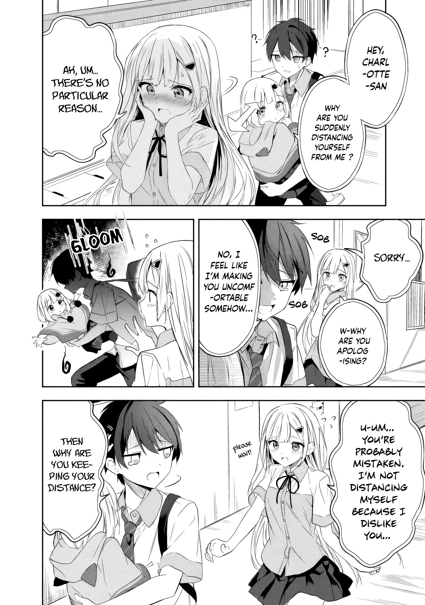 Halaman dari Maigo ni Natteita Youjo wo Tasuketara, Otonari ni Sumu Bishoujo Ryuugakusei ga Ie ni Asobi ni Kuru You ni Natta Ken ni Tsuite Chapter 2