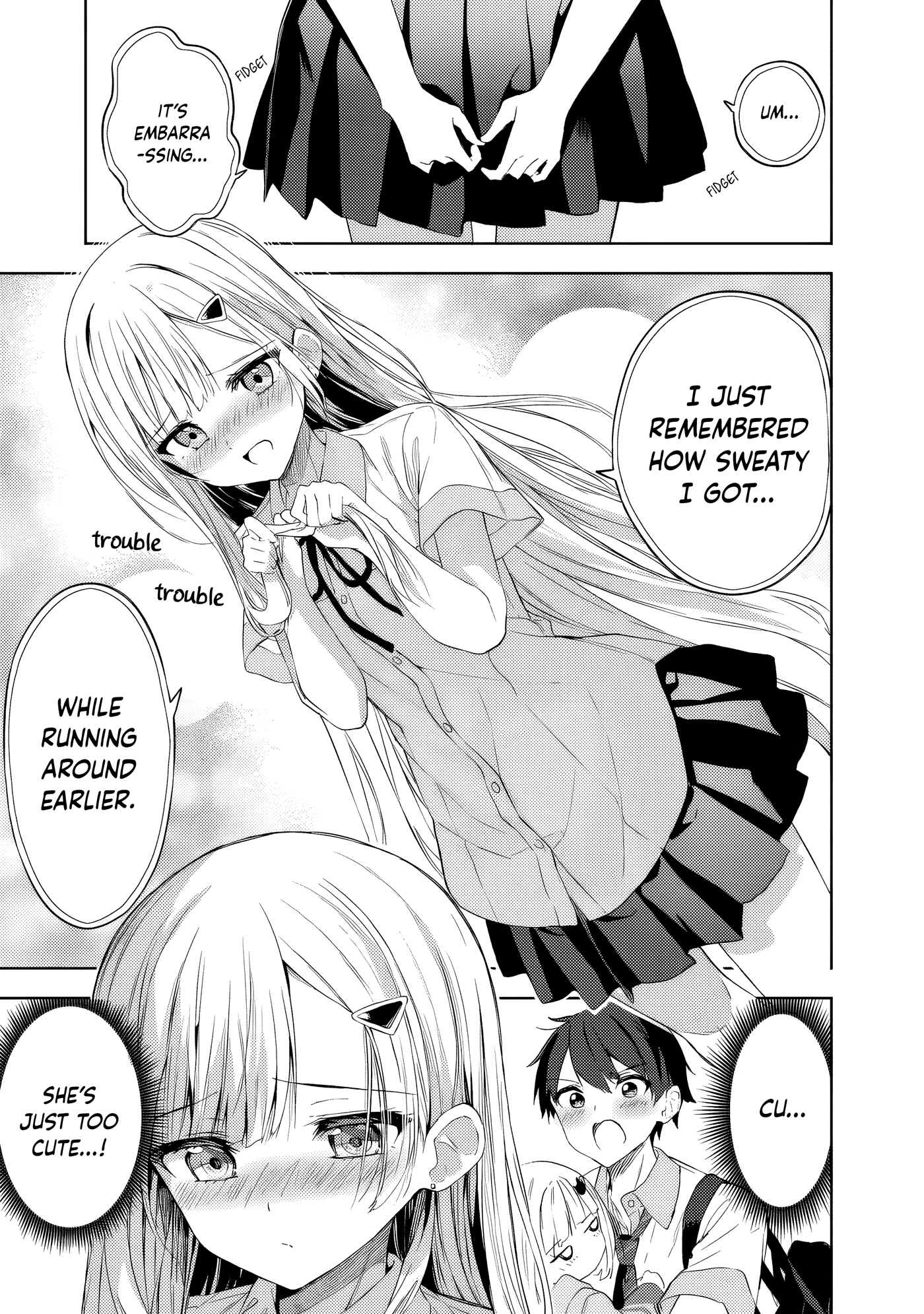 Halaman dari Maigo ni Natteita Youjo wo Tasuketara, Otonari ni Sumu Bishoujo Ryuugakusei ga Ie ni Asobi ni Kuru You ni Natta Ken ni Tsuite Chapter 2