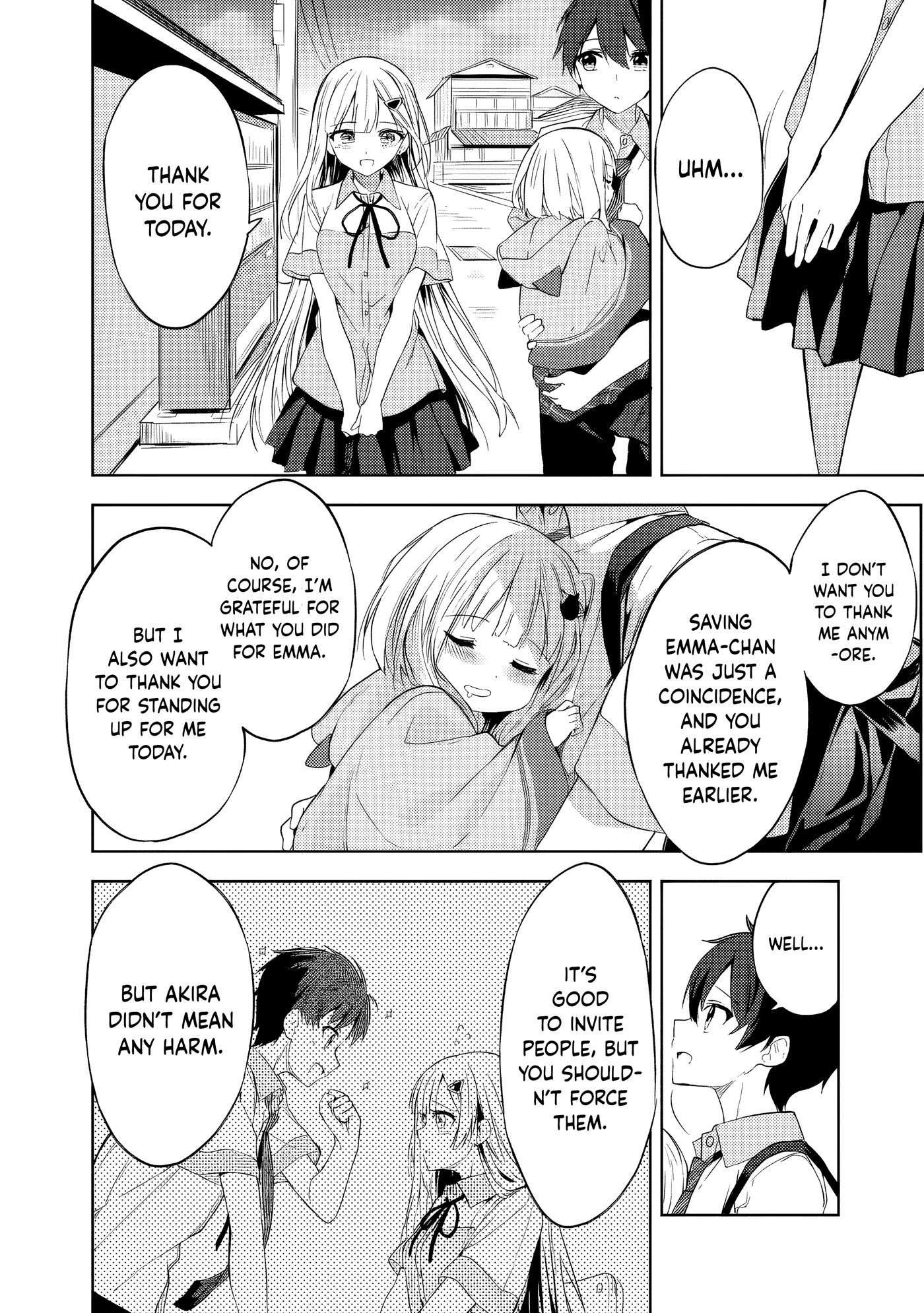 Halaman dari Maigo ni Natteita Youjo wo Tasuketara, Otonari ni Sumu Bishoujo Ryuugakusei ga Ie ni Asobi ni Kuru You ni Natta Ken ni Tsuite Chapter 2