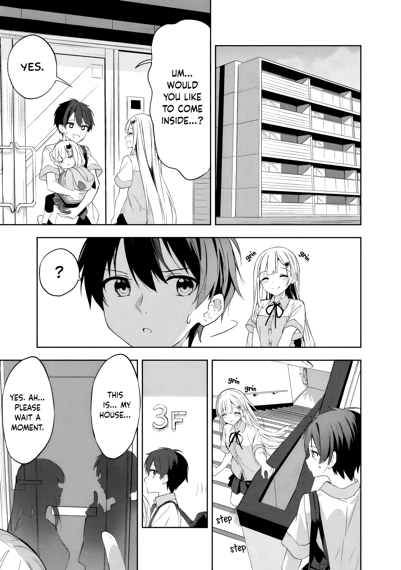 Halaman dari Maigo ni Natteita Youjo wo Tasuketara, Otonari ni Sumu Bishoujo Ryuugakusei ga Ie ni Asobi ni Kuru You ni Natta Ken ni Tsuite Chapter 2