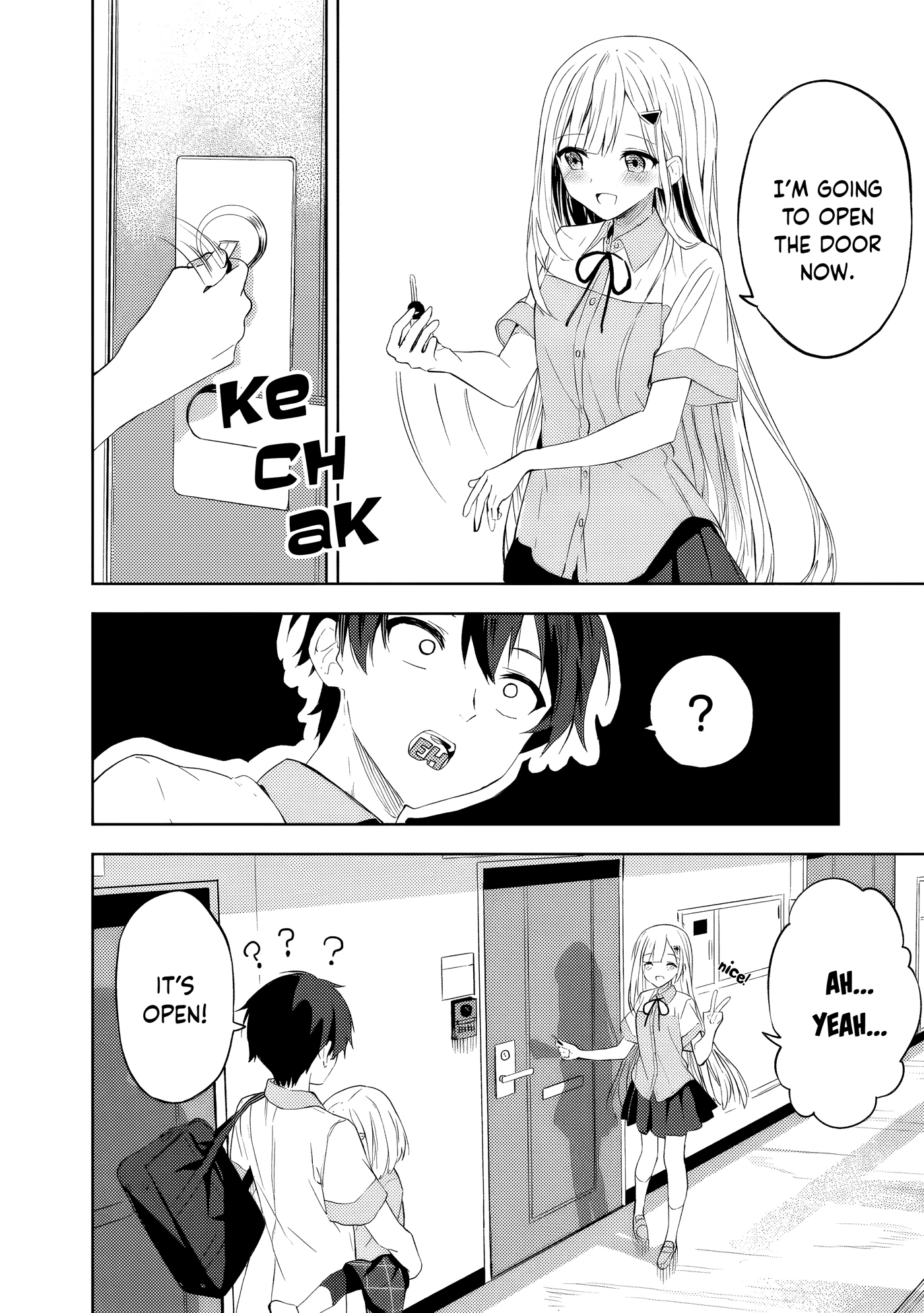 Halaman dari Maigo ni Natteita Youjo wo Tasuketara, Otonari ni Sumu Bishoujo Ryuugakusei ga Ie ni Asobi ni Kuru You ni Natta Ken ni Tsuite Chapter 2