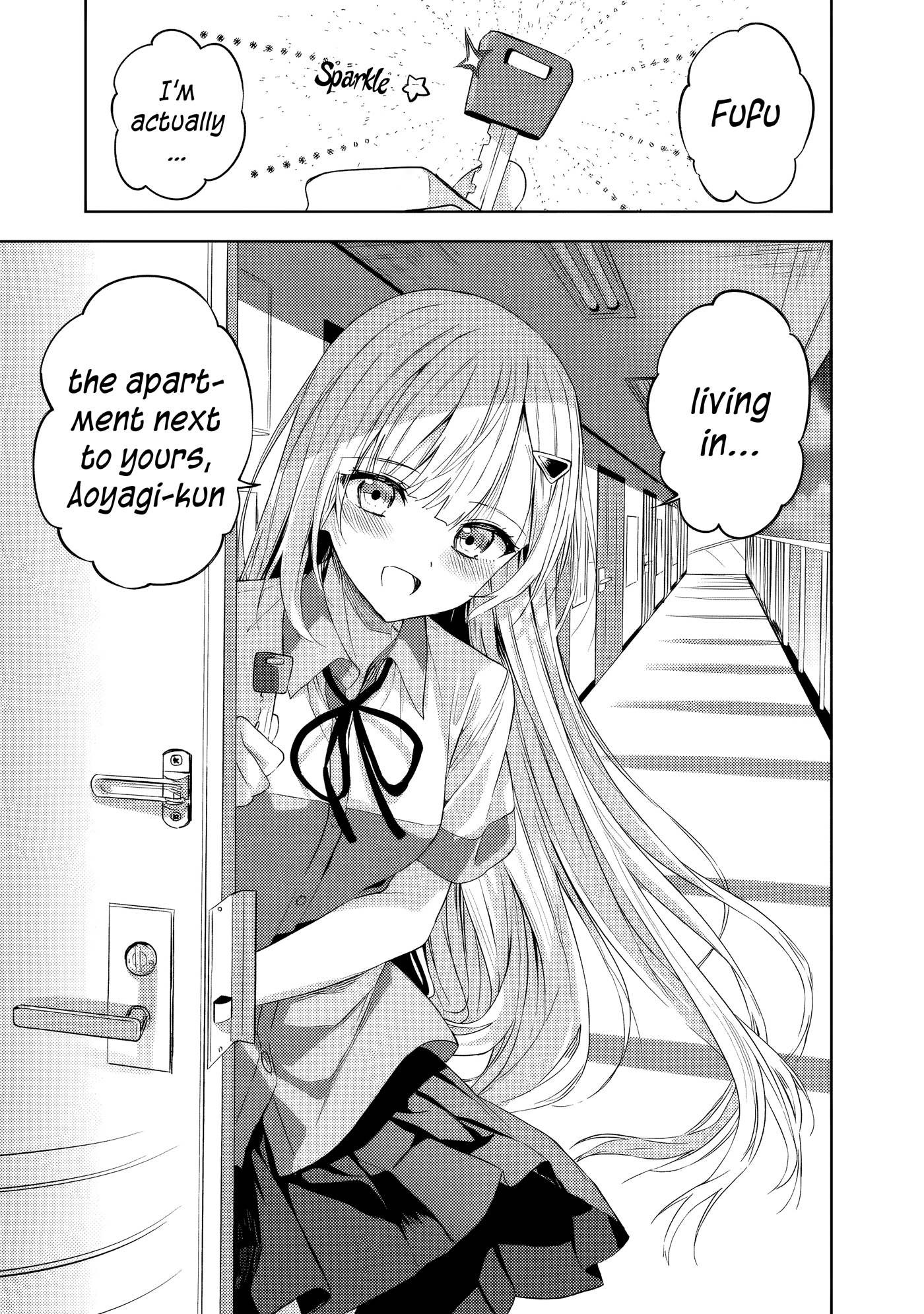 Halaman dari Maigo ni Natteita Youjo wo Tasuketara, Otonari ni Sumu Bishoujo Ryuugakusei ga Ie ni Asobi ni Kuru You ni Natta Ken ni Tsuite Chapter 2