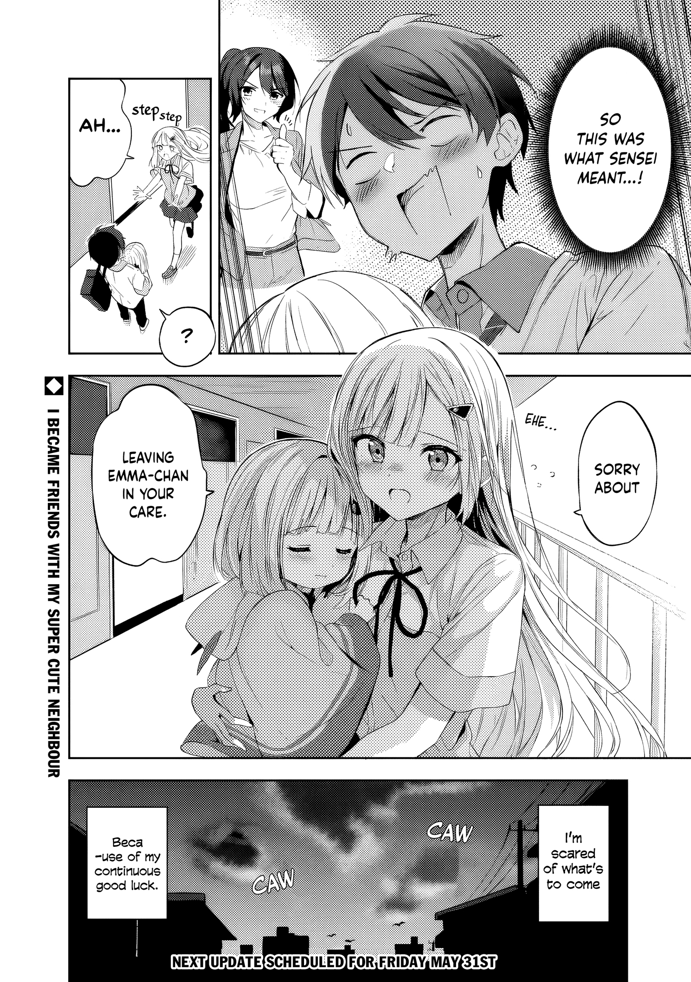 Halaman dari Maigo ni Natteita Youjo wo Tasuketara, Otonari ni Sumu Bishoujo Ryuugakusei ga Ie ni Asobi ni Kuru You ni Natta Ken ni Tsuite Chapter 2