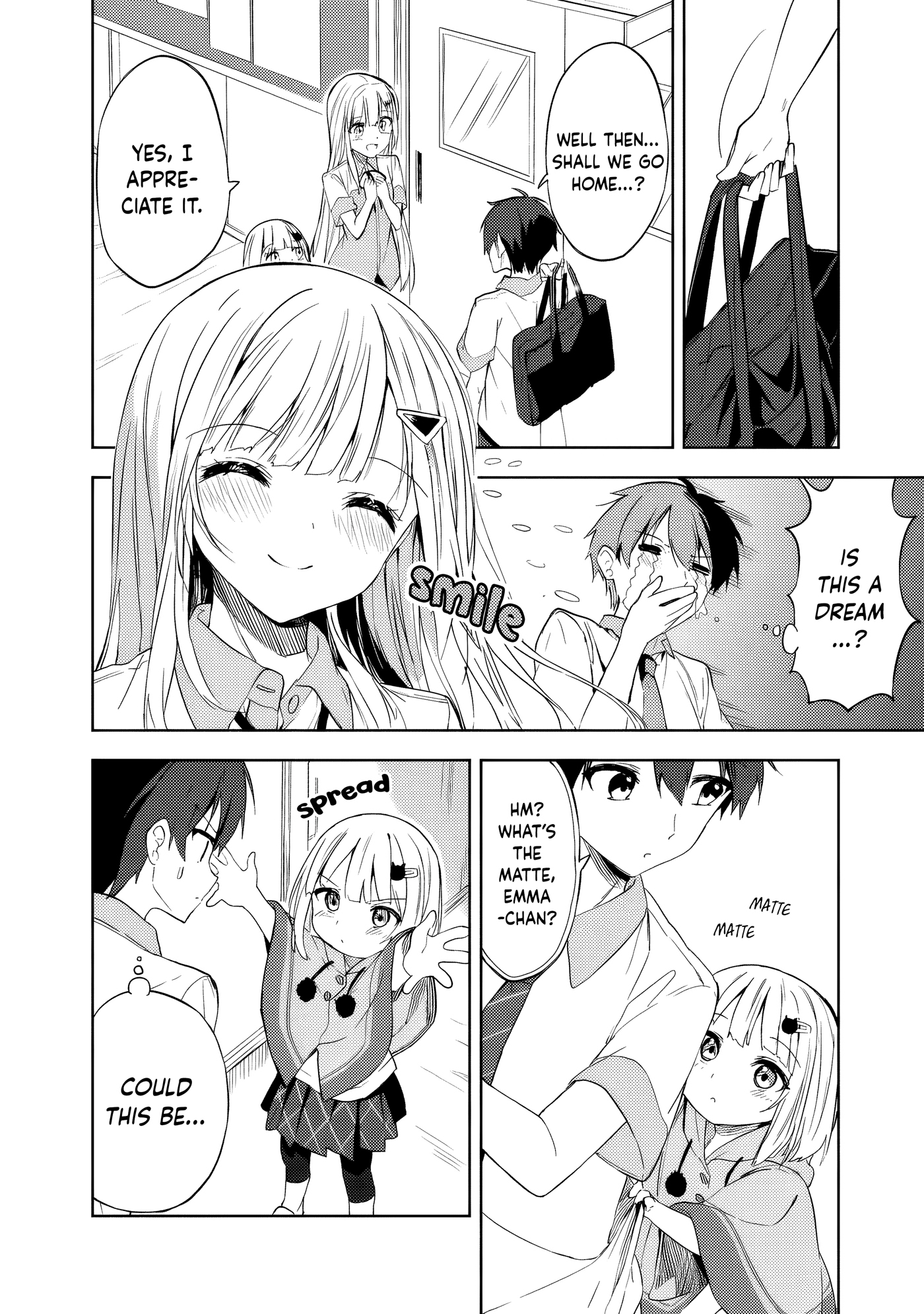 Halaman dari Maigo ni Natteita Youjo wo Tasuketara, Otonari ni Sumu Bishoujo Ryuugakusei ga Ie ni Asobi ni Kuru You ni Natta Ken ni Tsuite Chapter 2