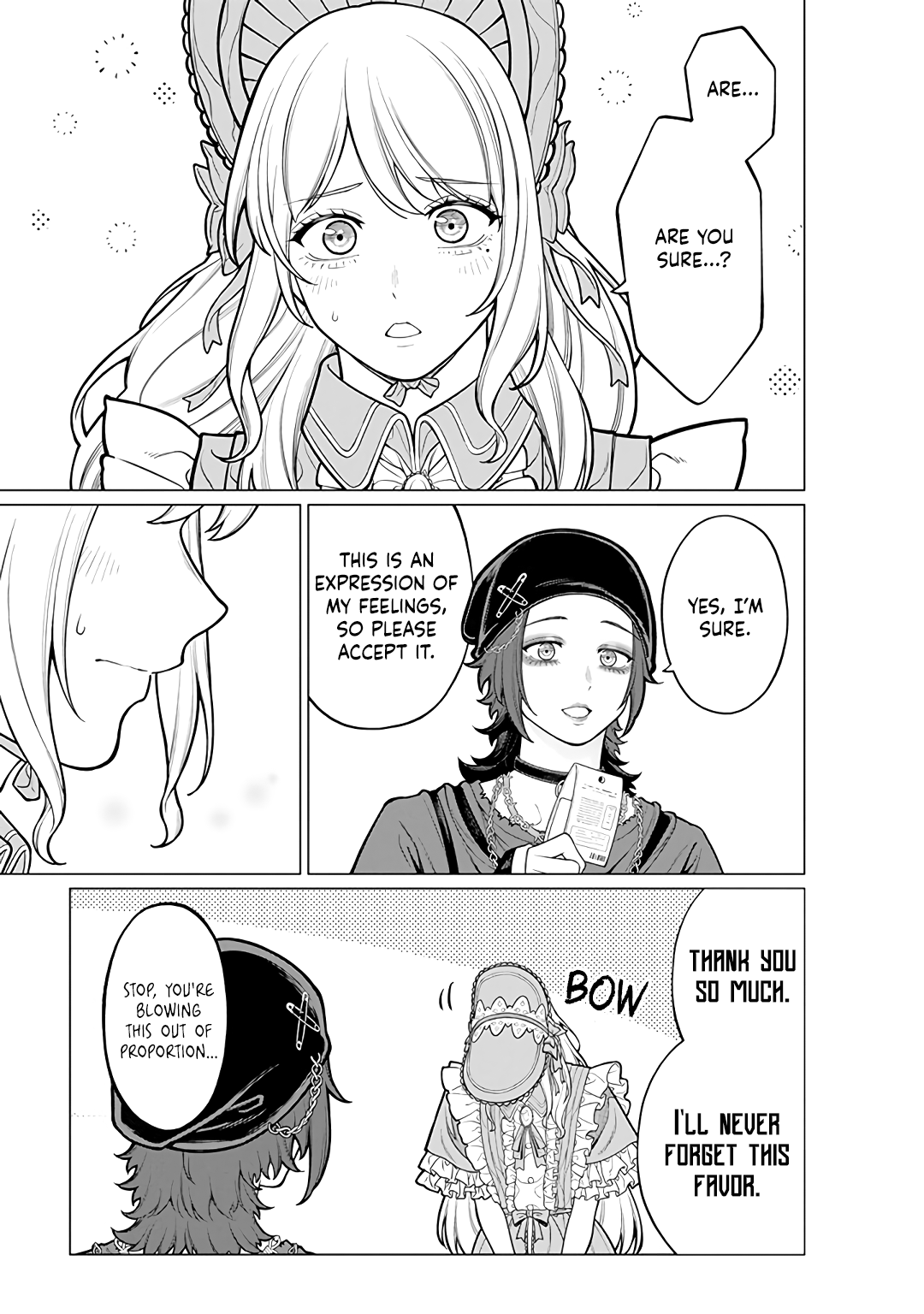 Halaman dari Kaisha to Shiseikatsu: On to Off Chapter 17