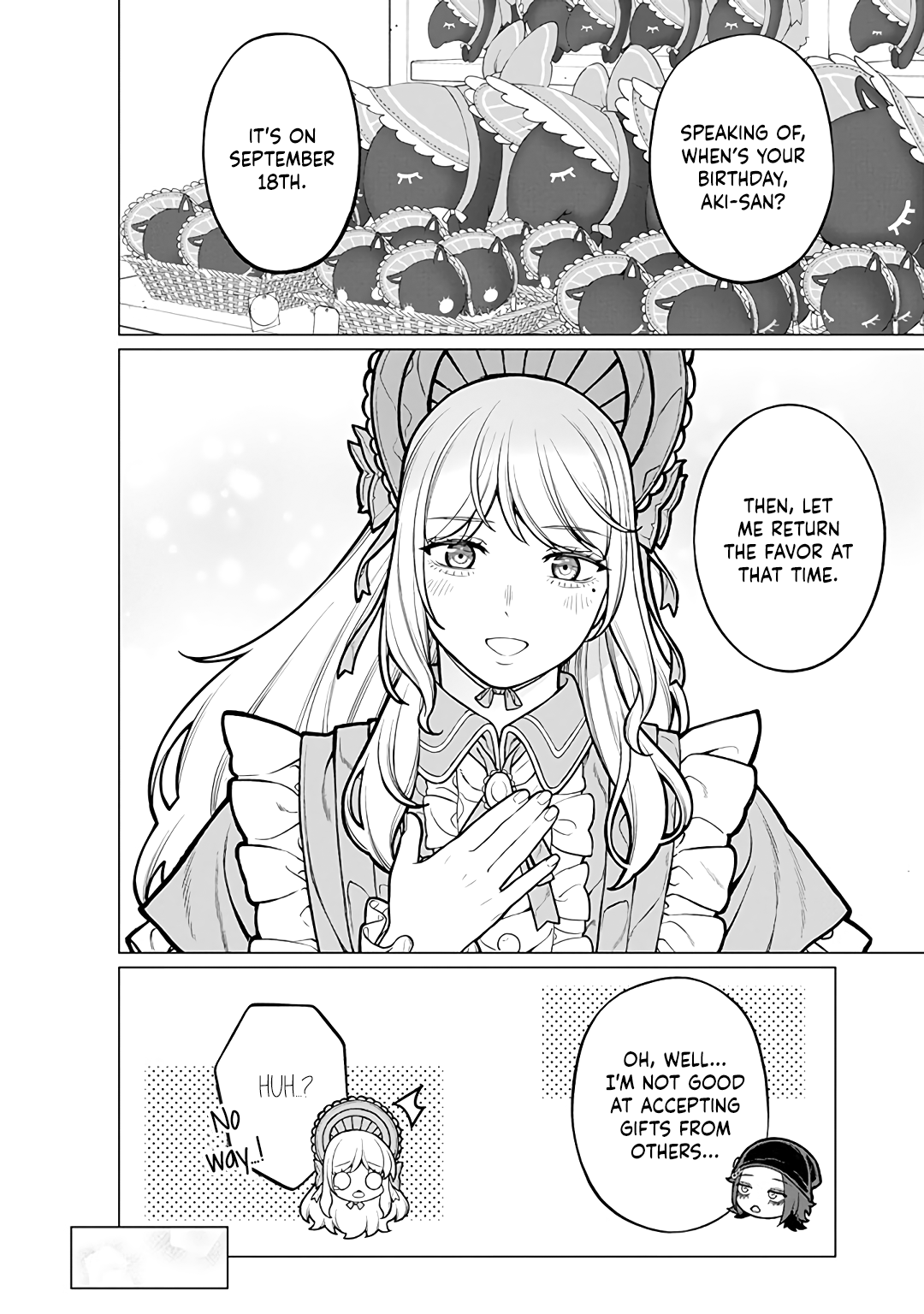 Halaman dari Kaisha to Shiseikatsu: On to Off Chapter 17