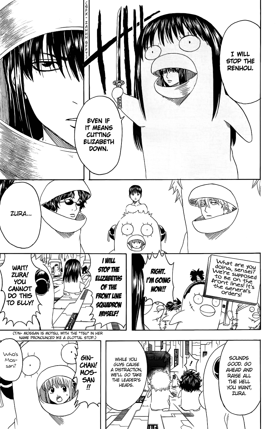 Halaman dari Gintama Chapter 356