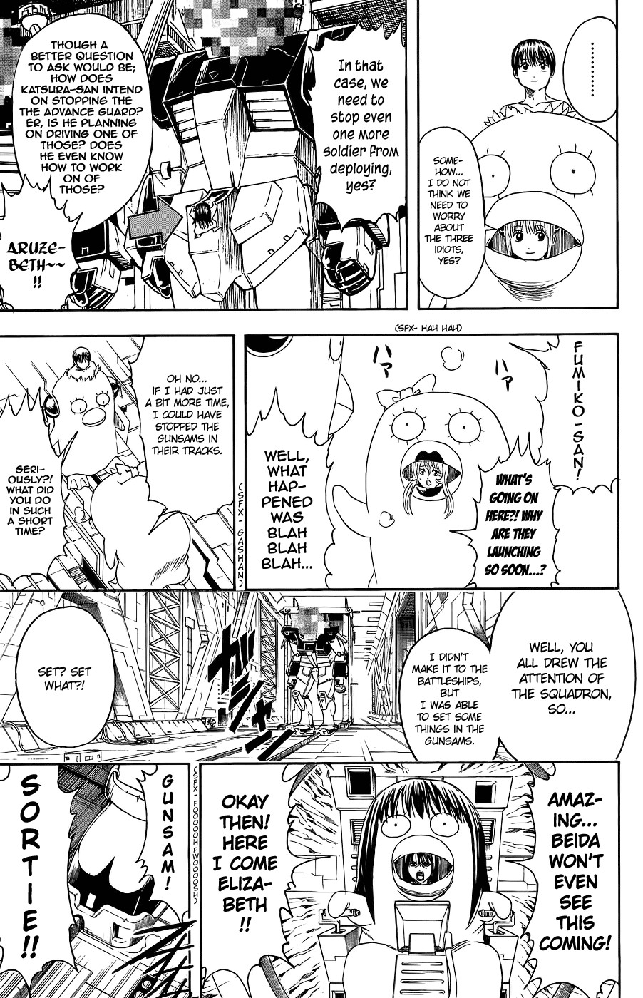 Halaman dari Gintama Chapter 356