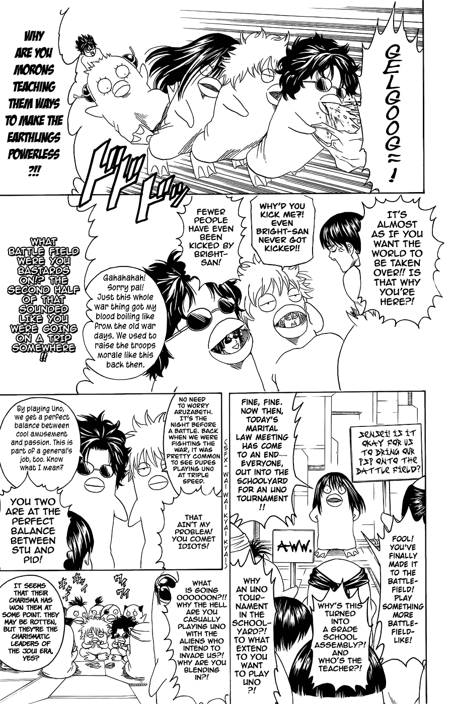 Halaman dari Gintama Chapter 356