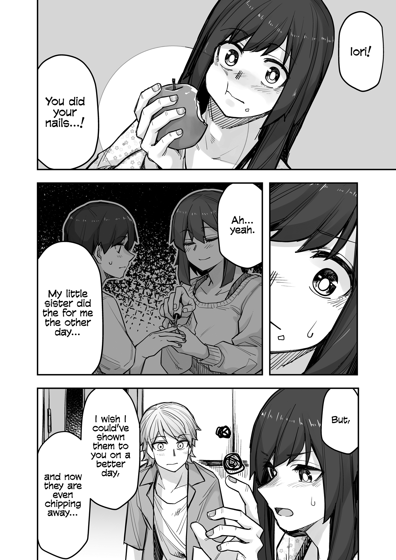 Halaman dari Ikemen Joshi to Josou Danshi Chapter 87