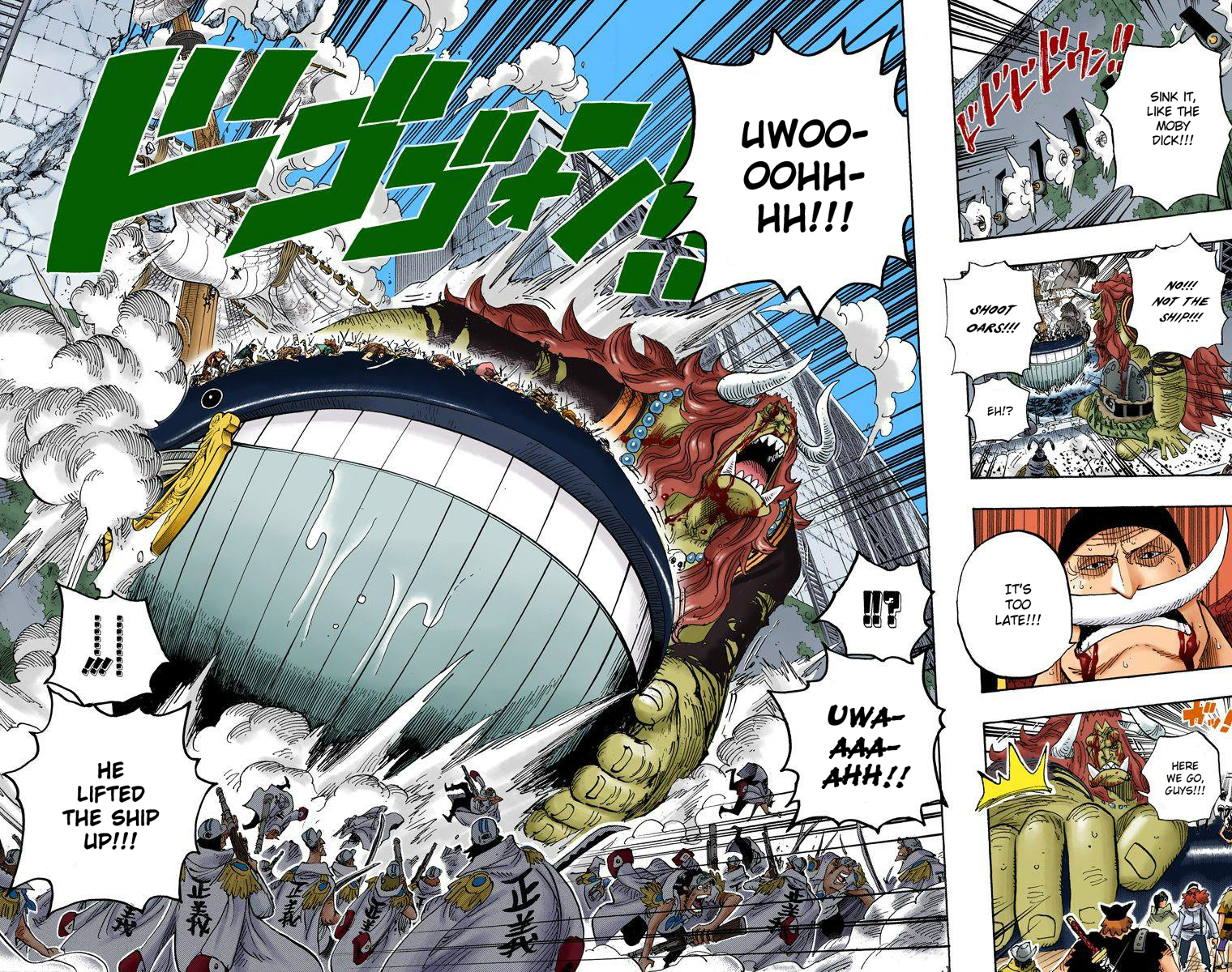 Halaman dari One Piece (Official Colored) Chapter 566