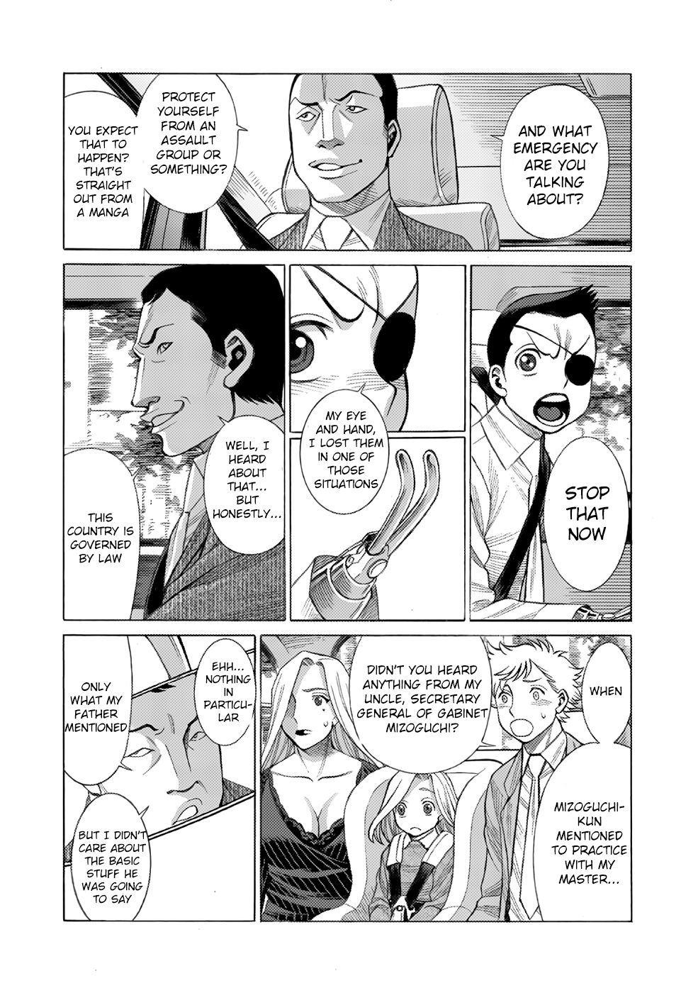Halaman dari Dance in the Vampire Bund A.S.O. Chapter 3