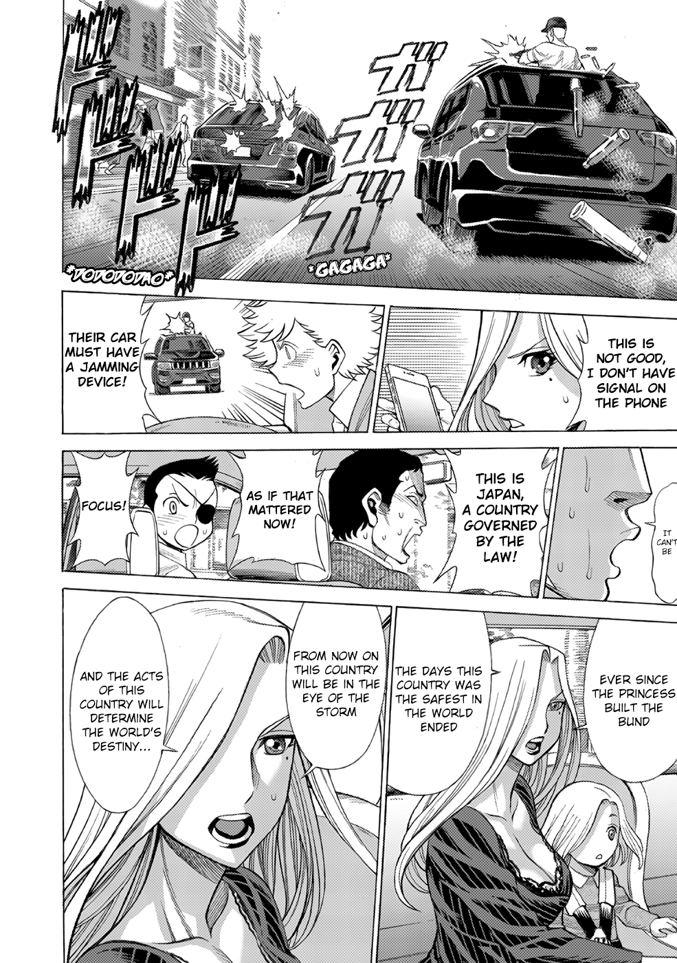 Halaman dari Dance in the Vampire Bund A.S.O. Chapter 3