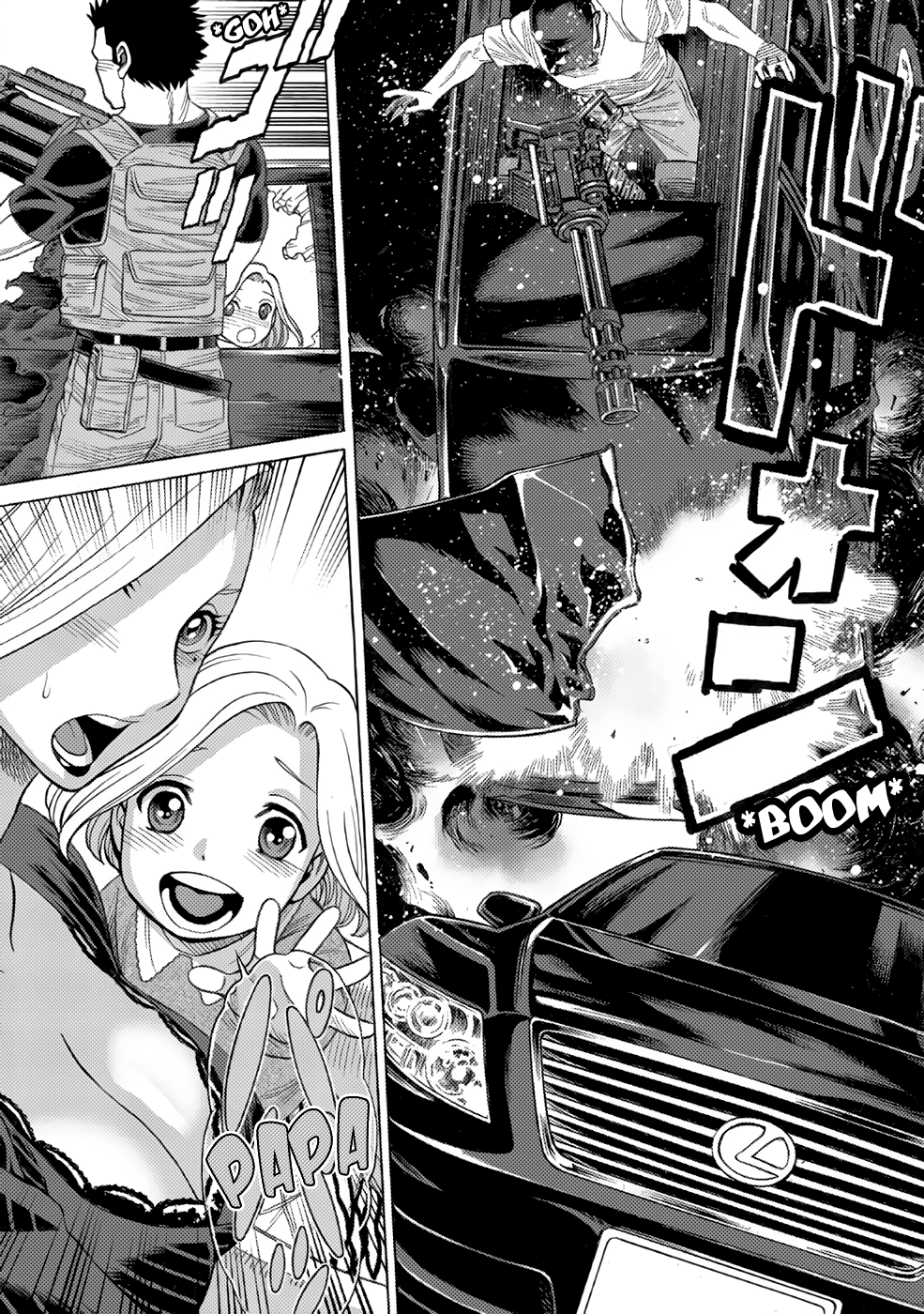Halaman dari Dance in the Vampire Bund A.S.O. Chapter 3