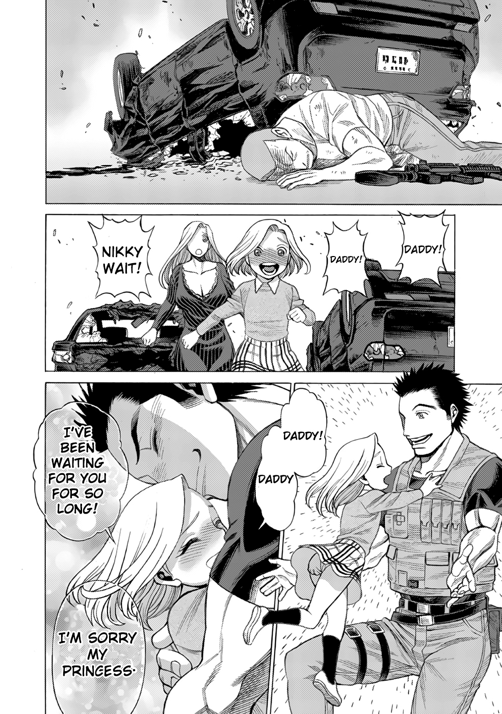 Halaman dari Dance in the Vampire Bund A.S.O. Chapter 3