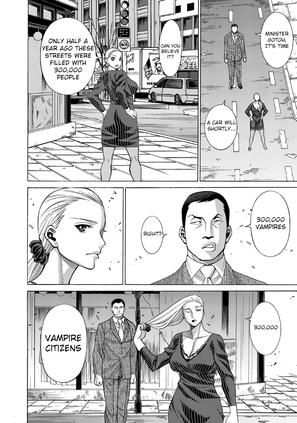 Halaman dari Dance in the Vampire Bund A.S.O. Chapter 3