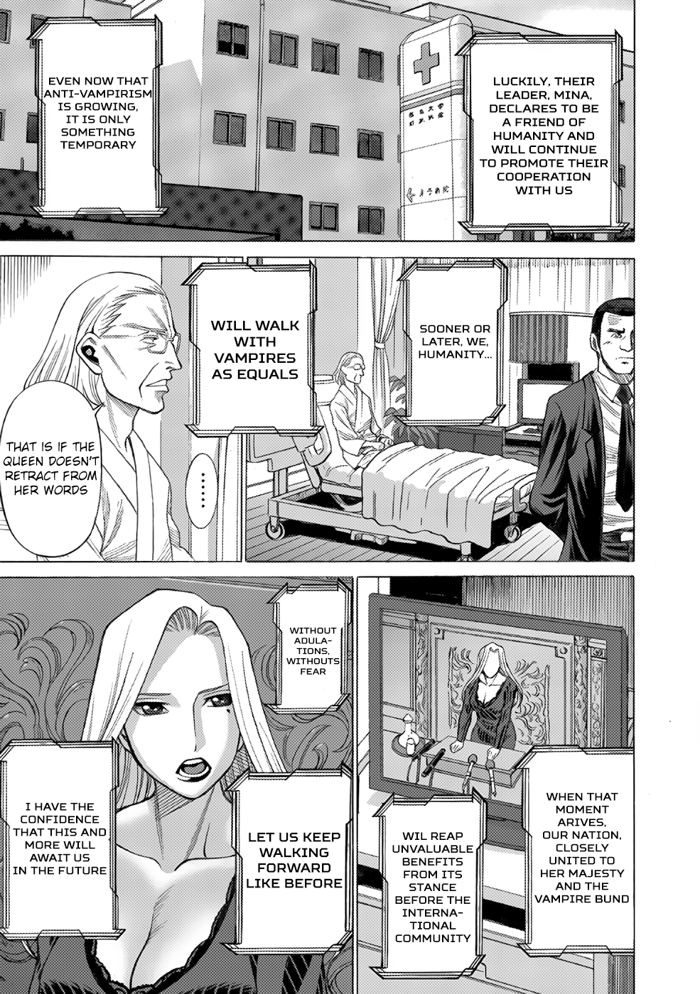 Halaman dari Dance in the Vampire Bund A.S.O. Chapter 3