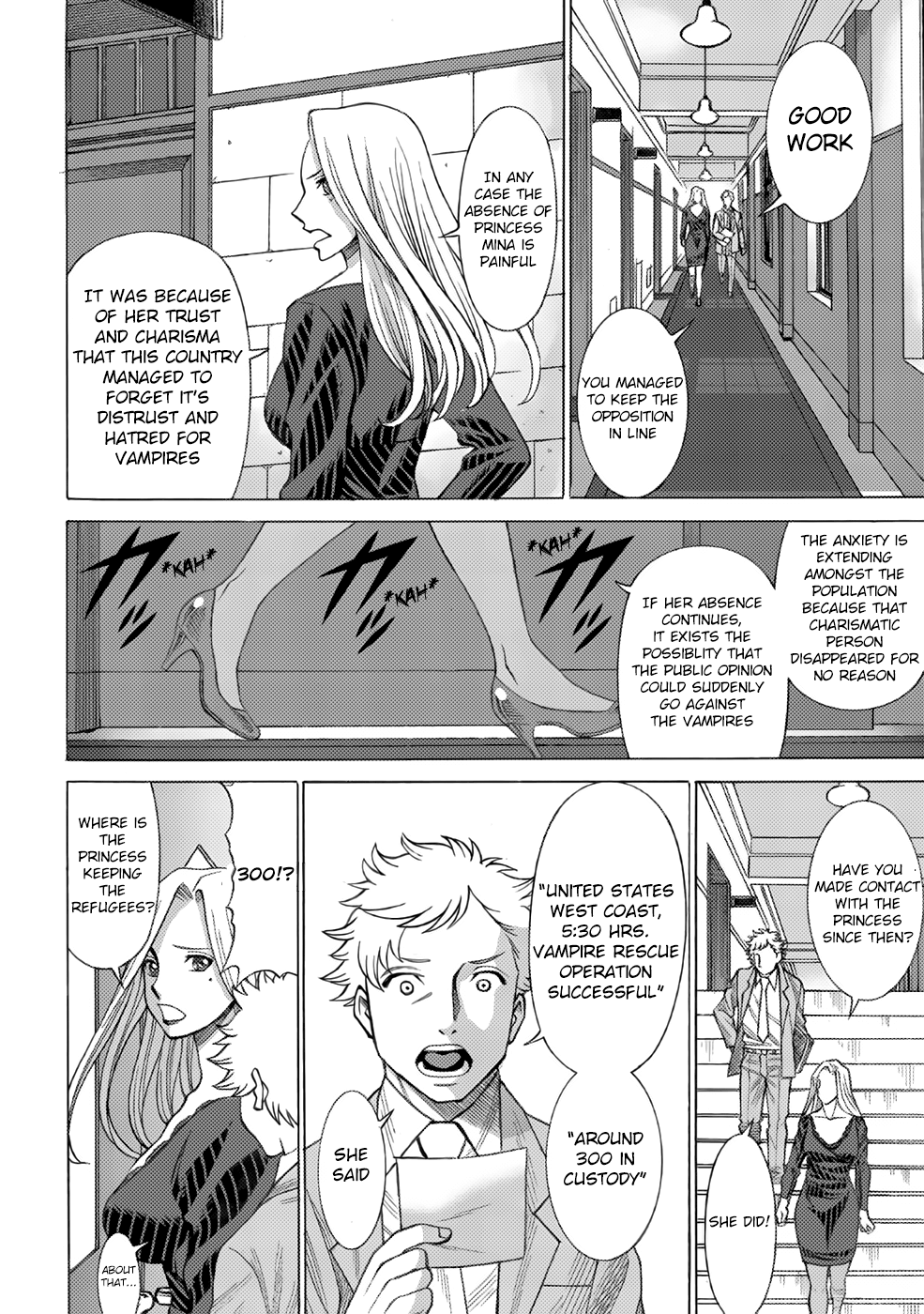 Halaman dari Dance in the Vampire Bund A.S.O. Chapter 3
