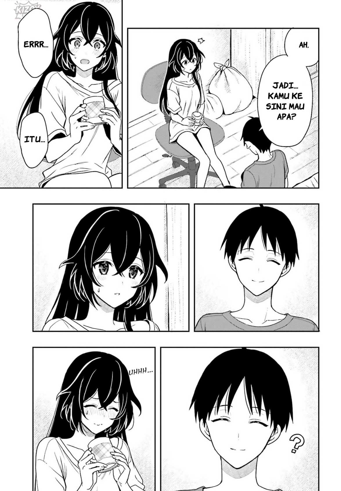 Takachiho Honoka-senpai ga Suki de Suki de Iroiro Gaman Dekinai. Chapter 5 - halaman 9