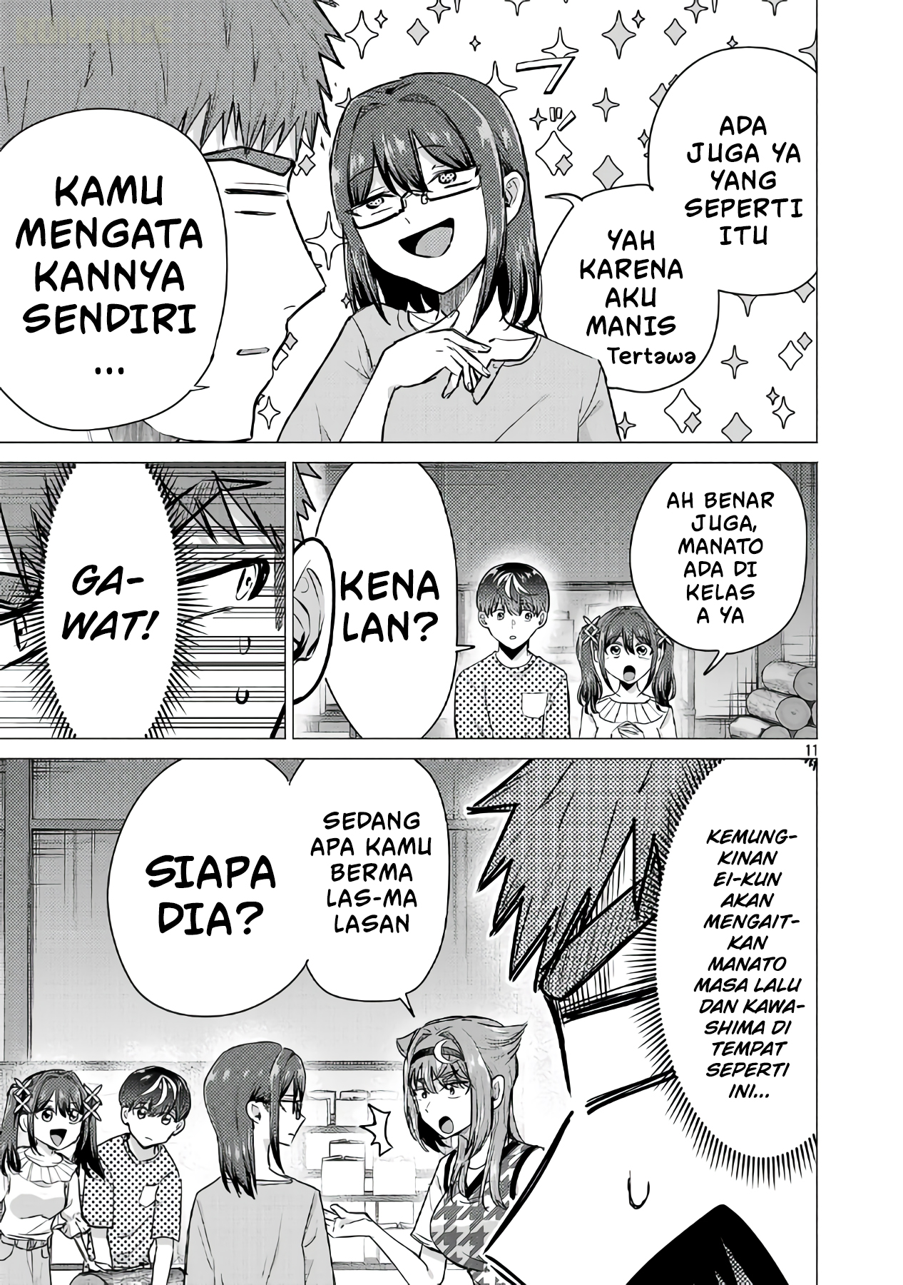 Make Heroine wo Katasetai!! Chapter 21 - halaman 12