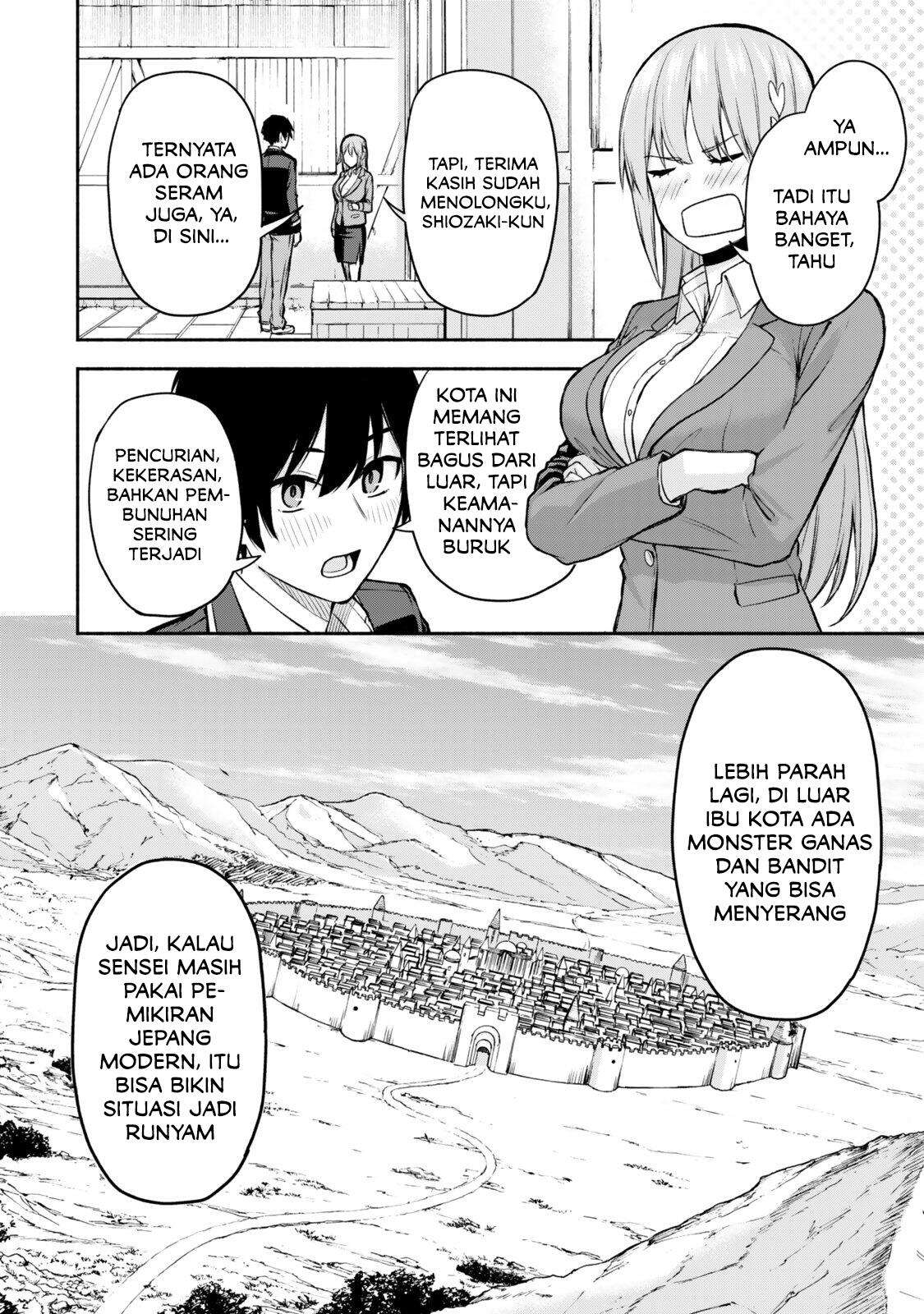 Tsuihou Sareta Teihen Shoku "Touzoku" wa Game Chishiki de Musousuru. Issho ni Shoukan Sareta Sensei mo Hazure Job Dattakedo Kouritsuteki ni Nariagarimasu Chapter 1 - halaman 31