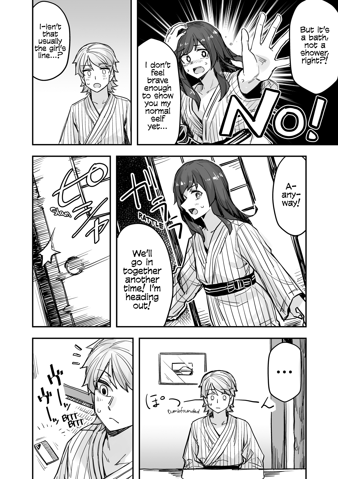 Halaman dari Ikemen Joshi to Josou Danshi Chapter 82