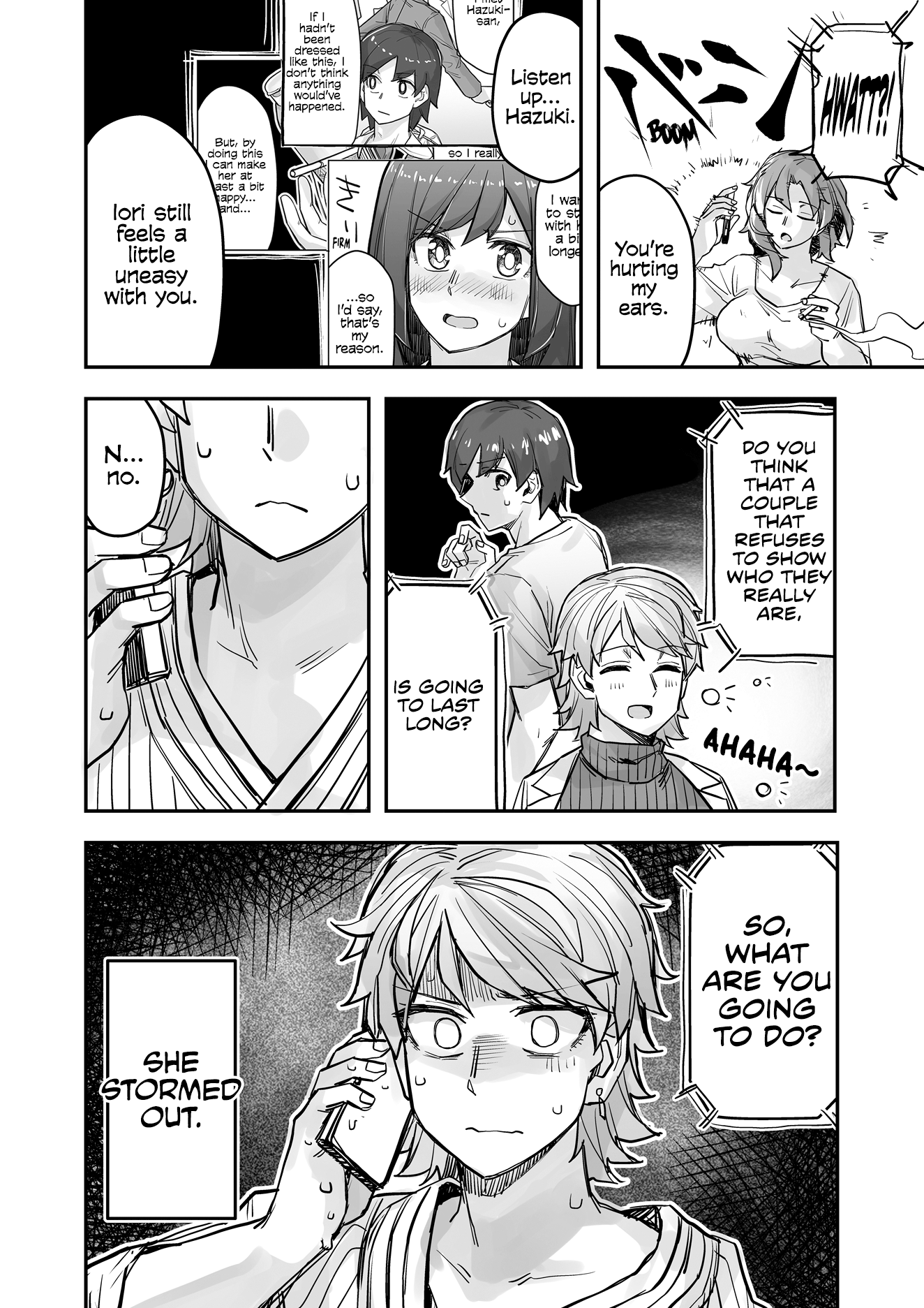 Halaman dari Ikemen Joshi to Josou Danshi Chapter 82