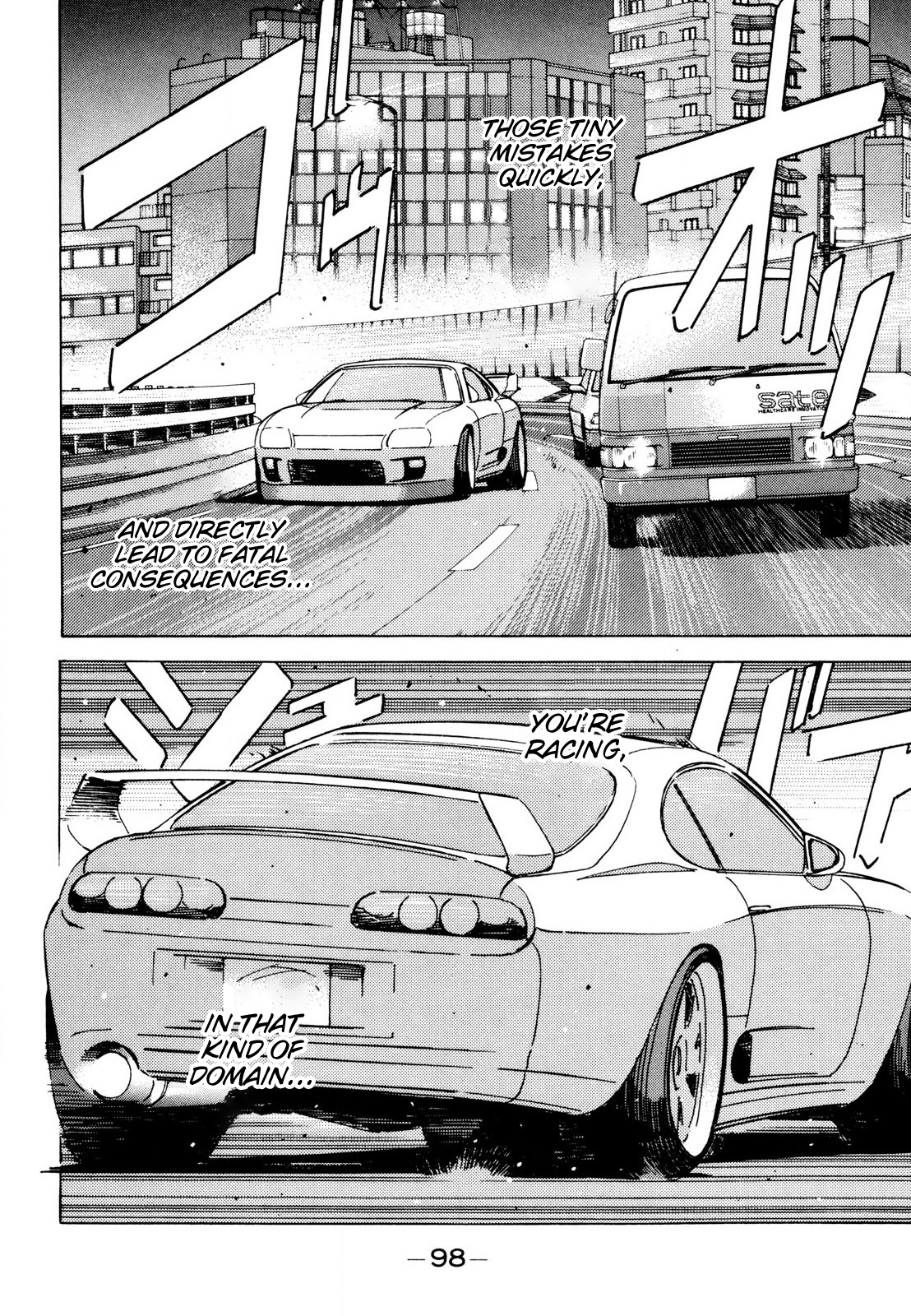 Halaman dari Wangan Midnight Chapter 110