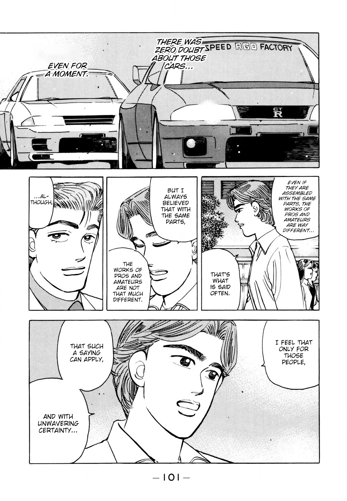 Halaman dari Wangan Midnight Chapter 110