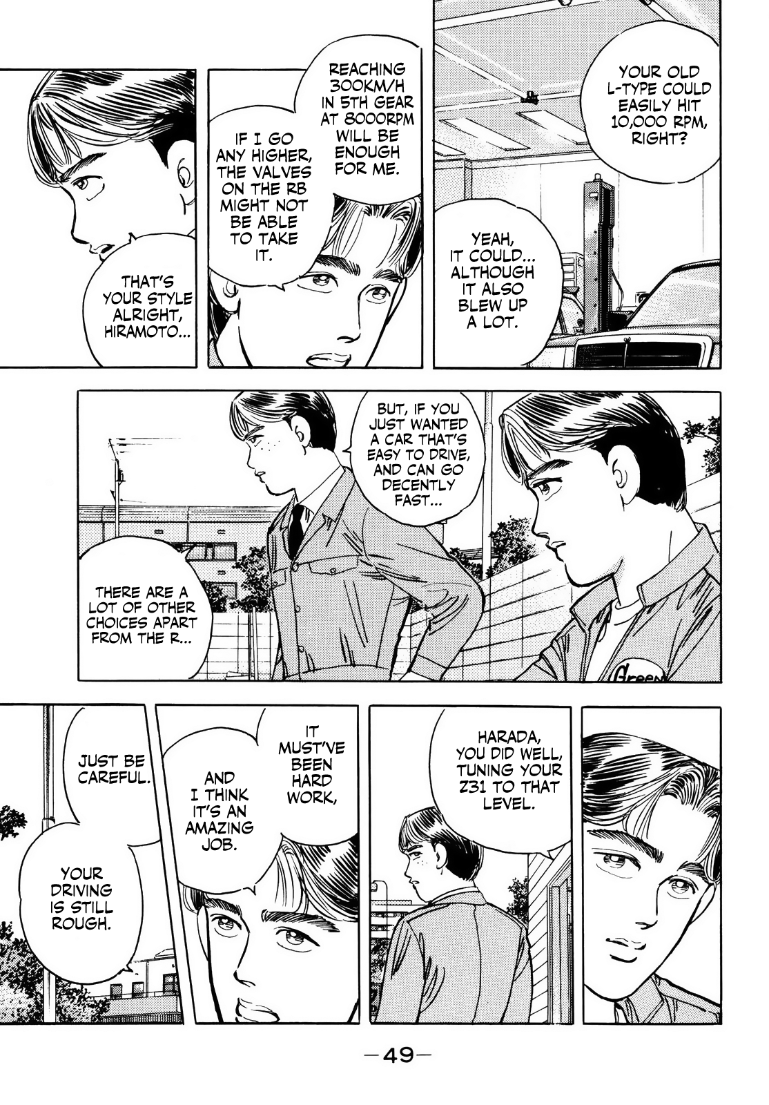 Halaman dari Wangan Midnight Chapter 37