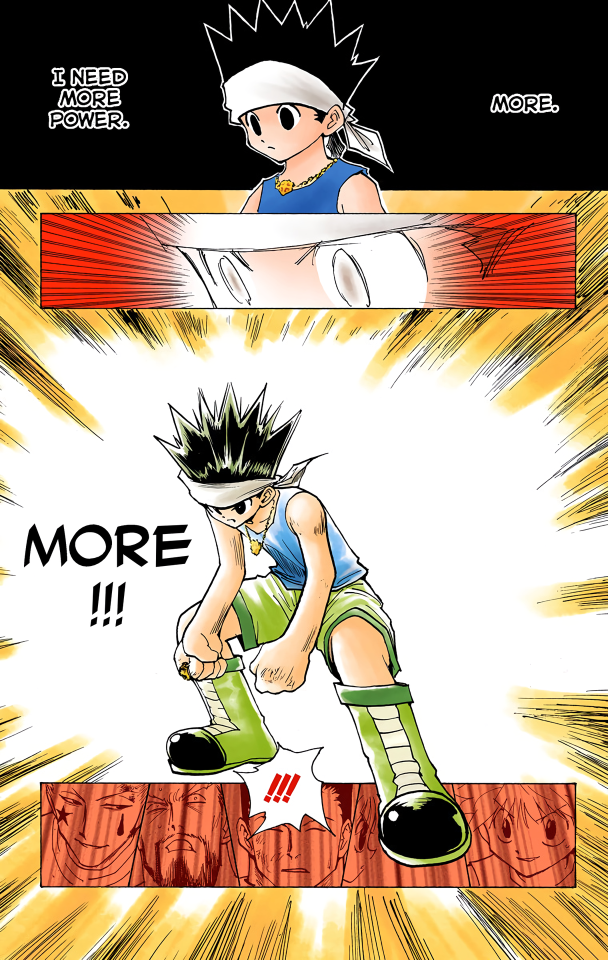 Halaman dari HUNTER x HUNTER (Official Colored) Chapter 167