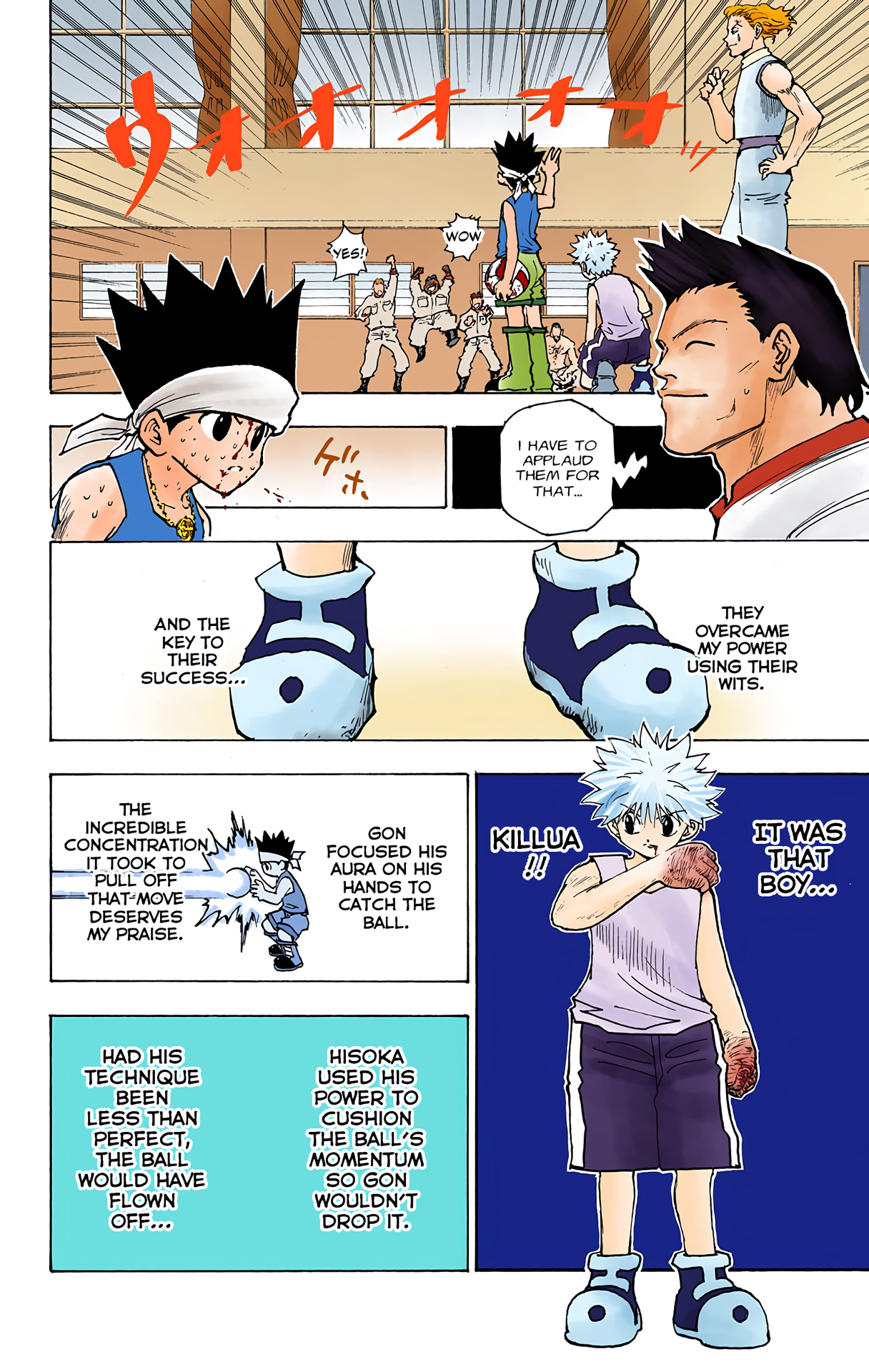 Halaman dari HUNTER x HUNTER (Official Colored) Chapter 167
