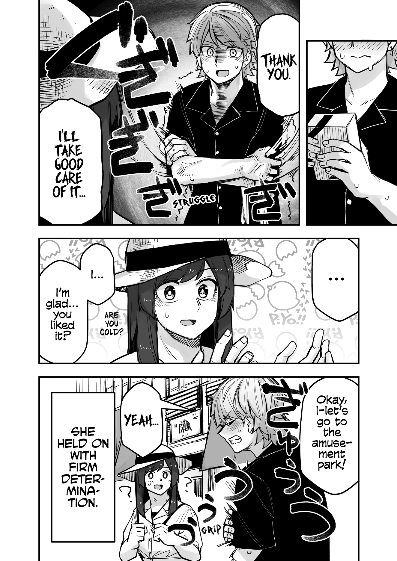Halaman dari Ikemen Joshi to Josou Danshi Chapter 98