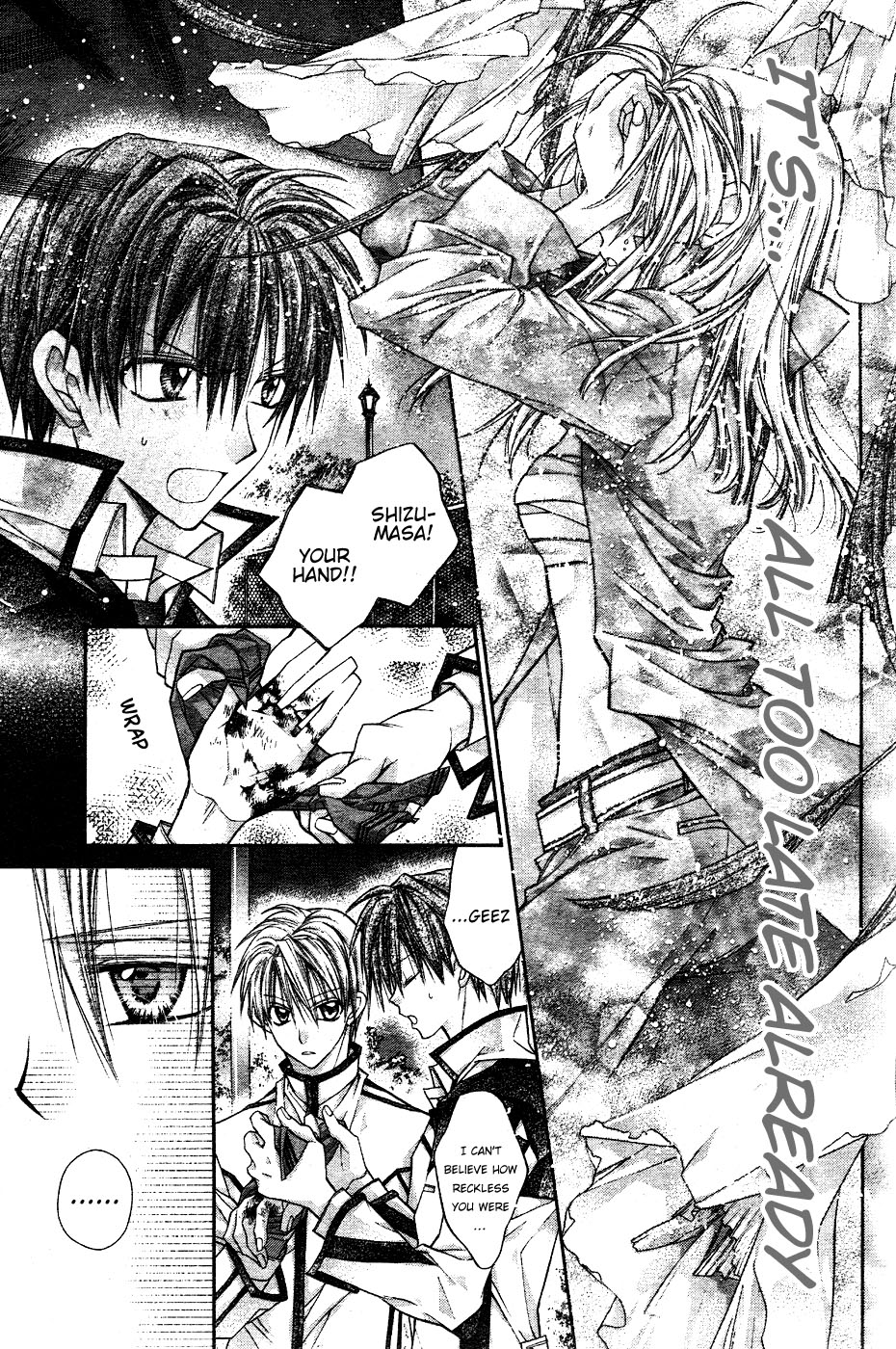 Halaman dari Shinshi Doumei Cross † Chapter 37