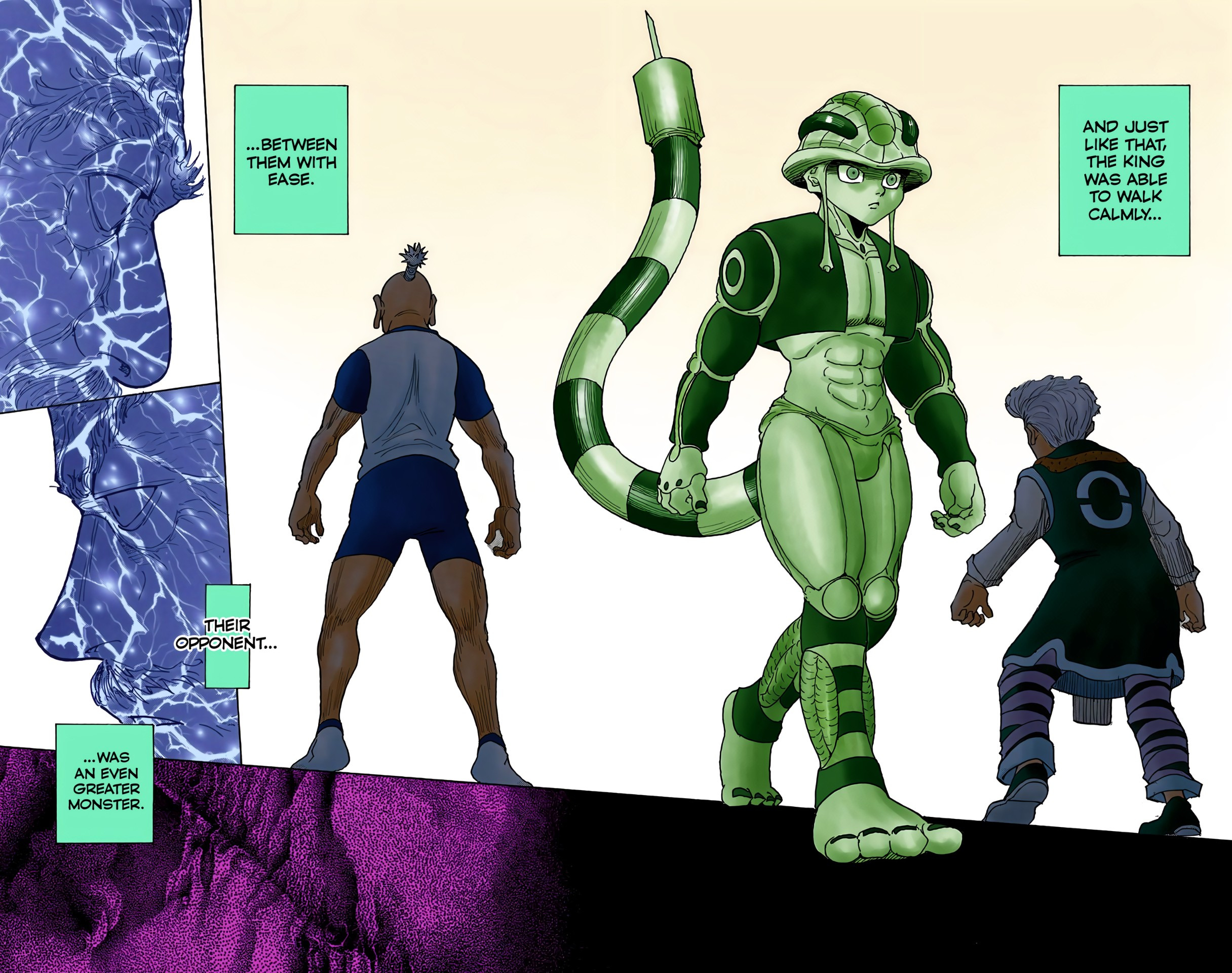 Halaman dari HUNTER x HUNTER (Official Colored) Chapter 268