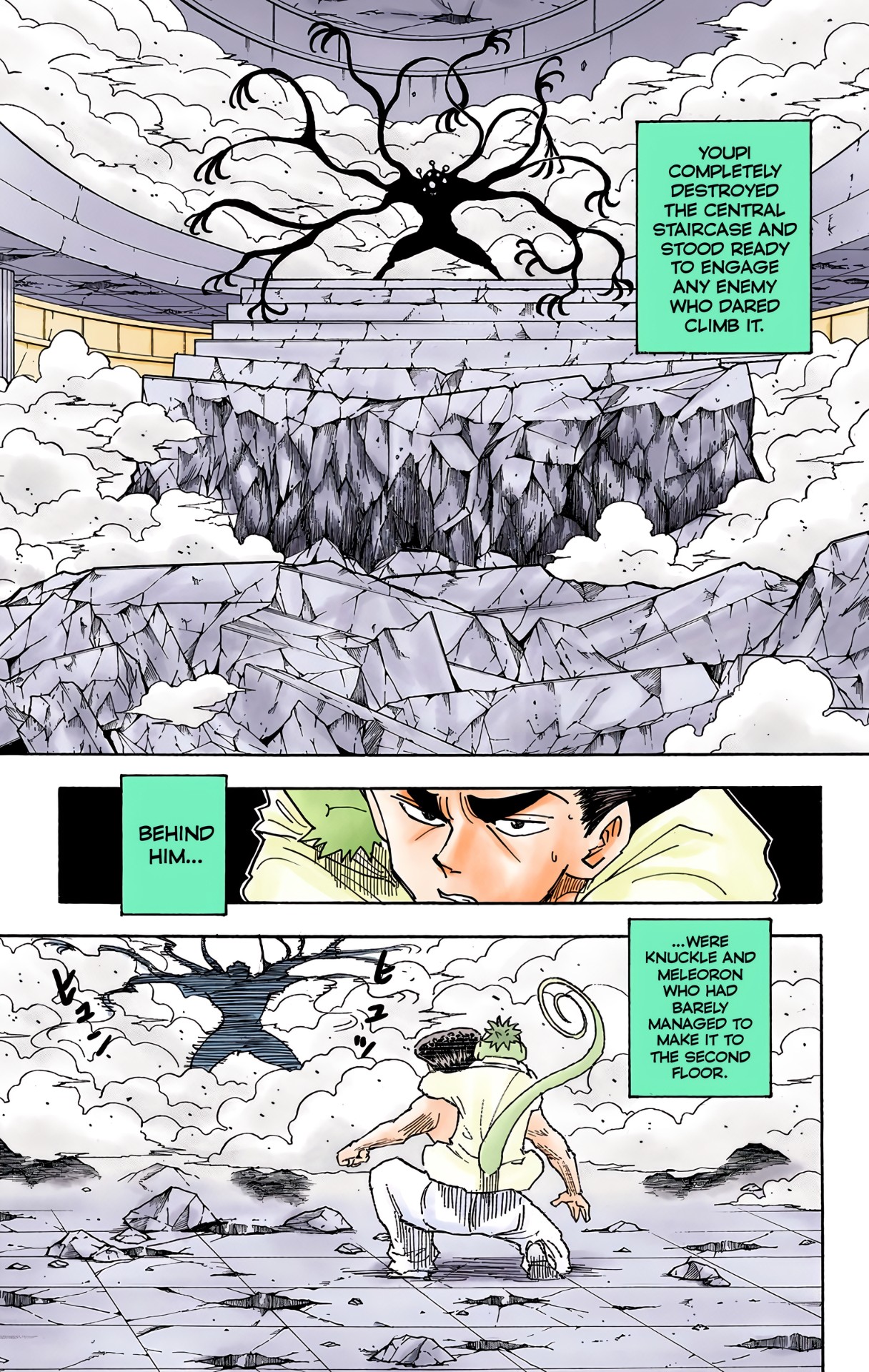 Halaman dari HUNTER x HUNTER (Official Colored) Chapter 268