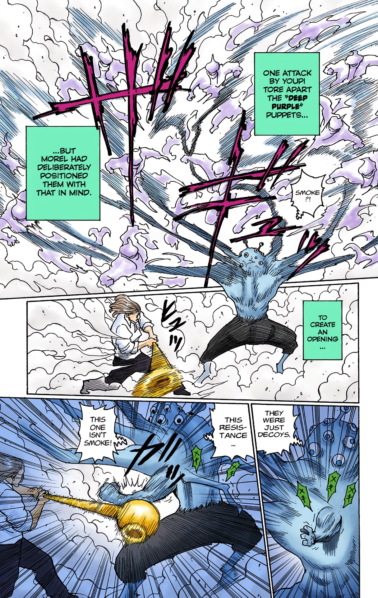 Halaman dari HUNTER x HUNTER (Official Colored) Chapter 268