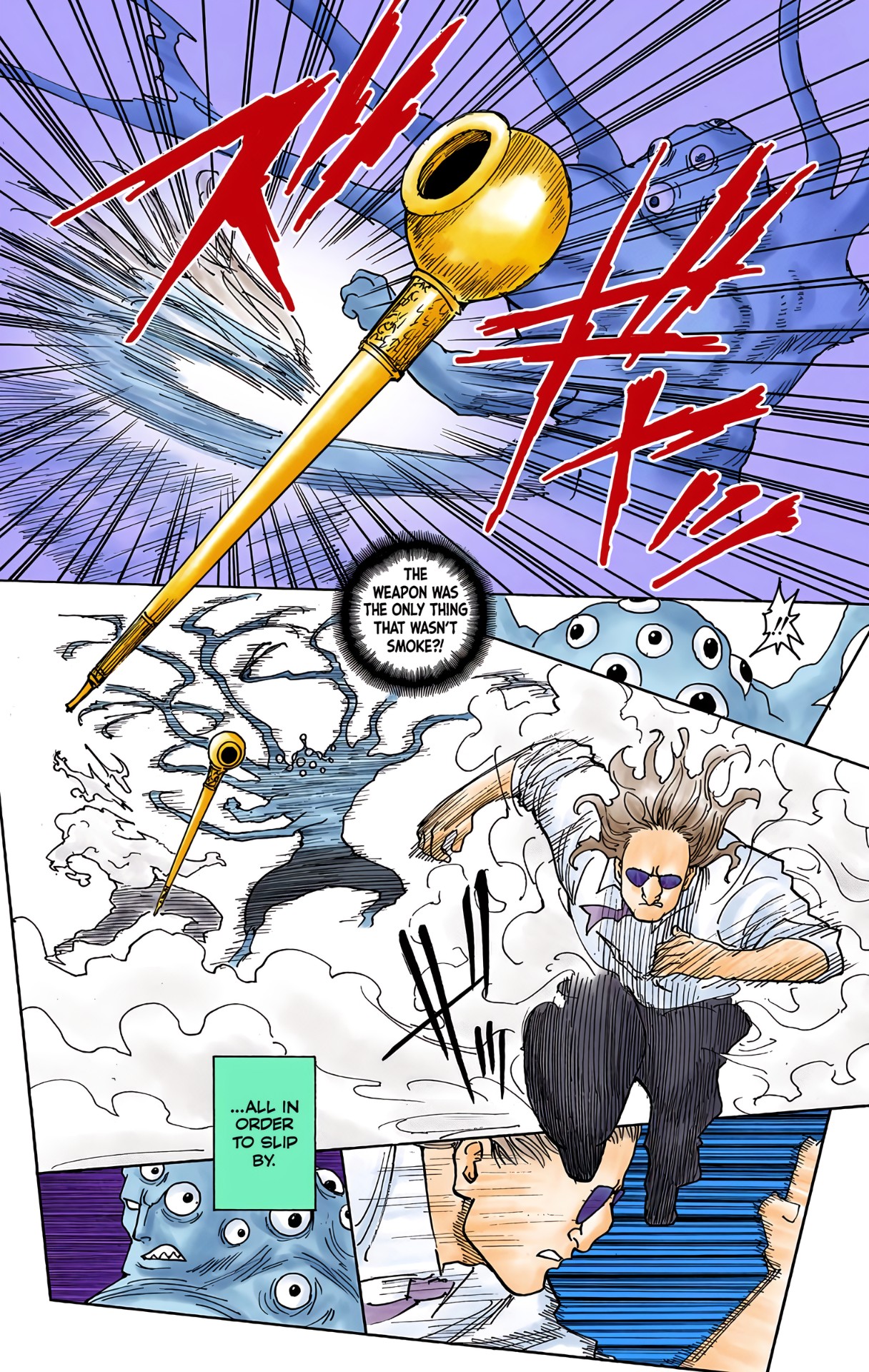 Halaman dari HUNTER x HUNTER (Official Colored) Chapter 268